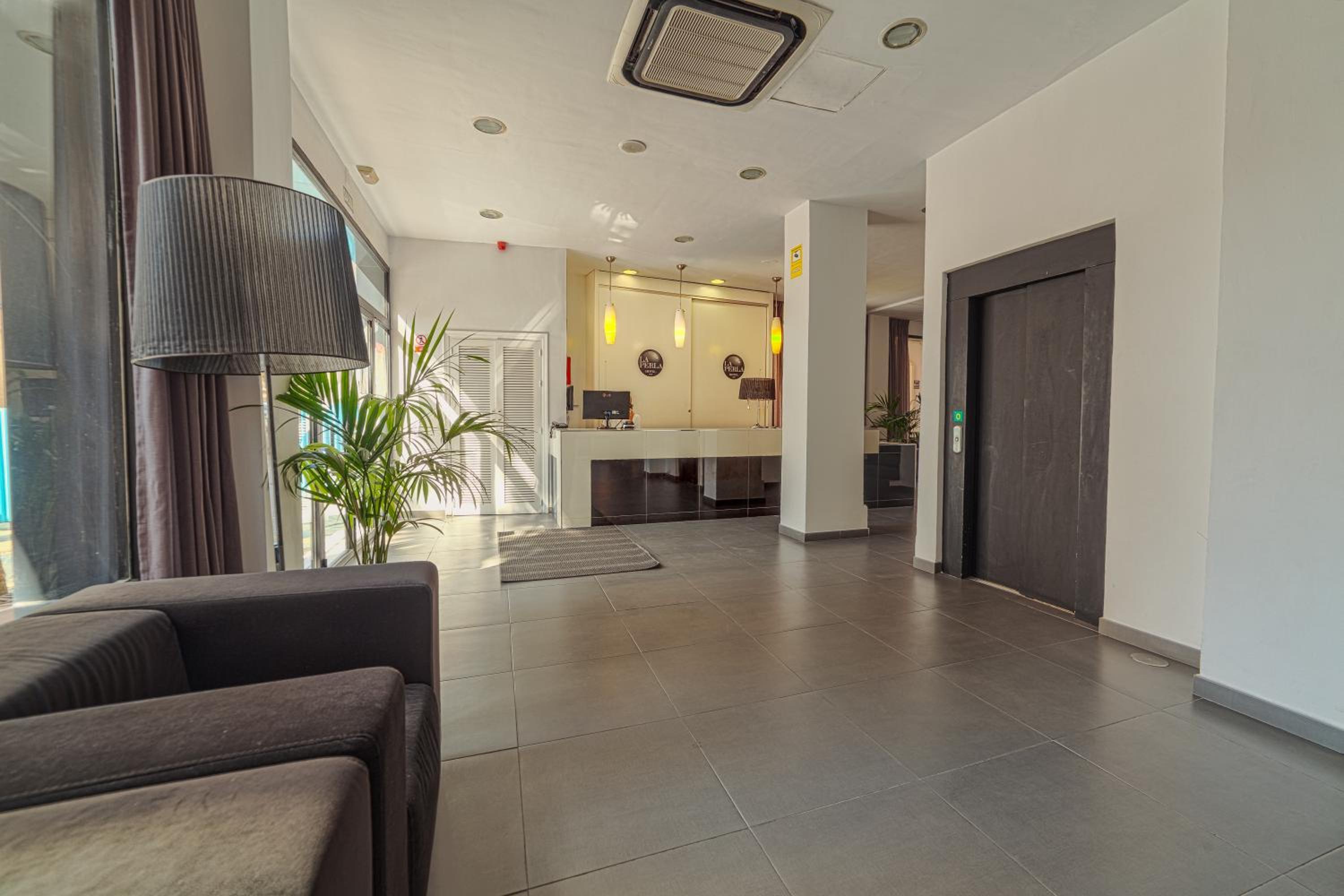 hotel reception