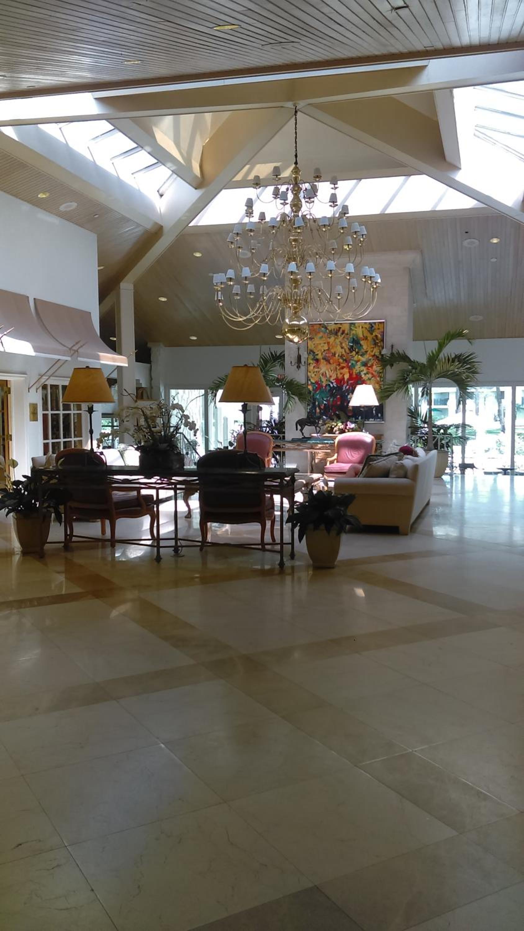 hotel reception