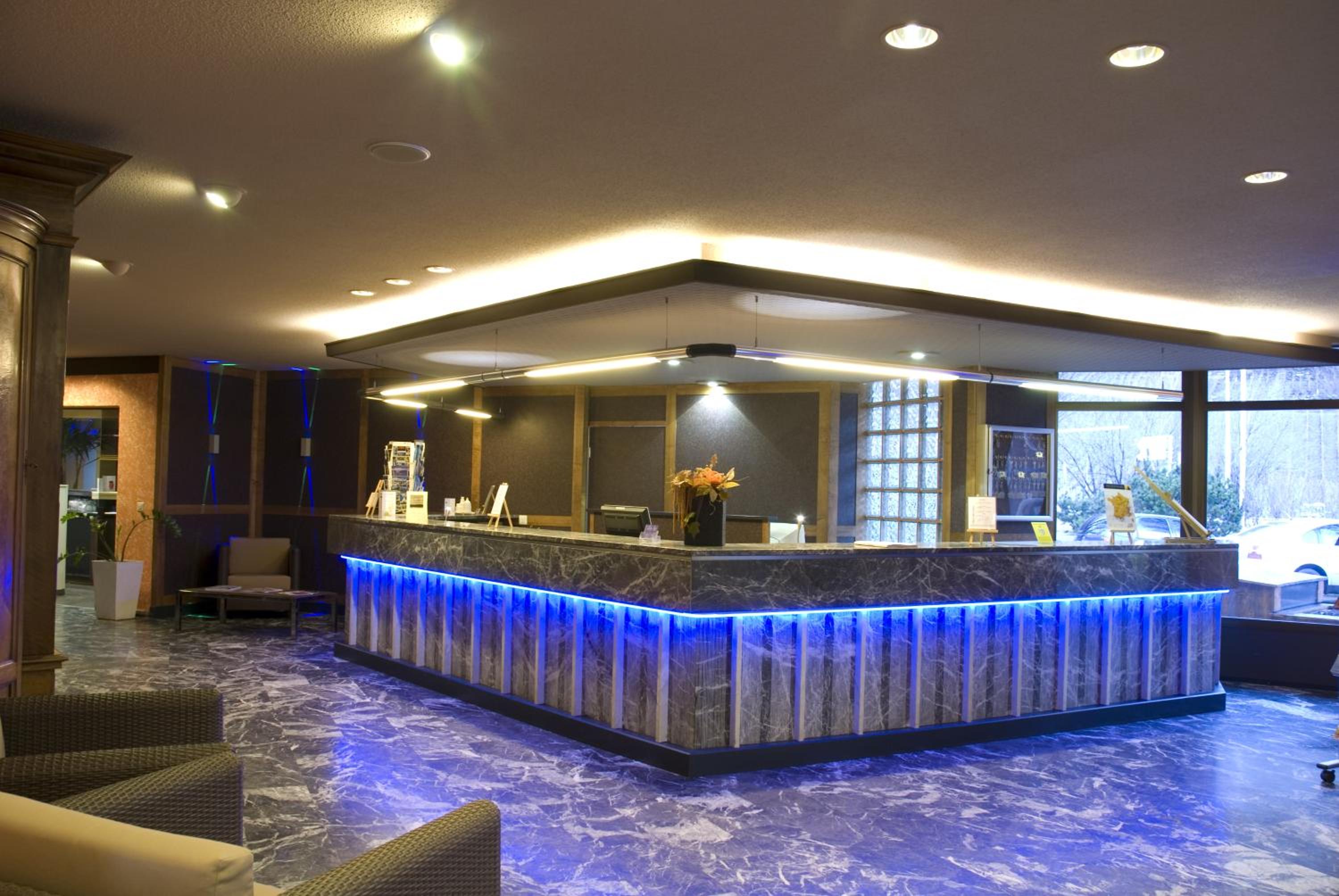 hotel reception