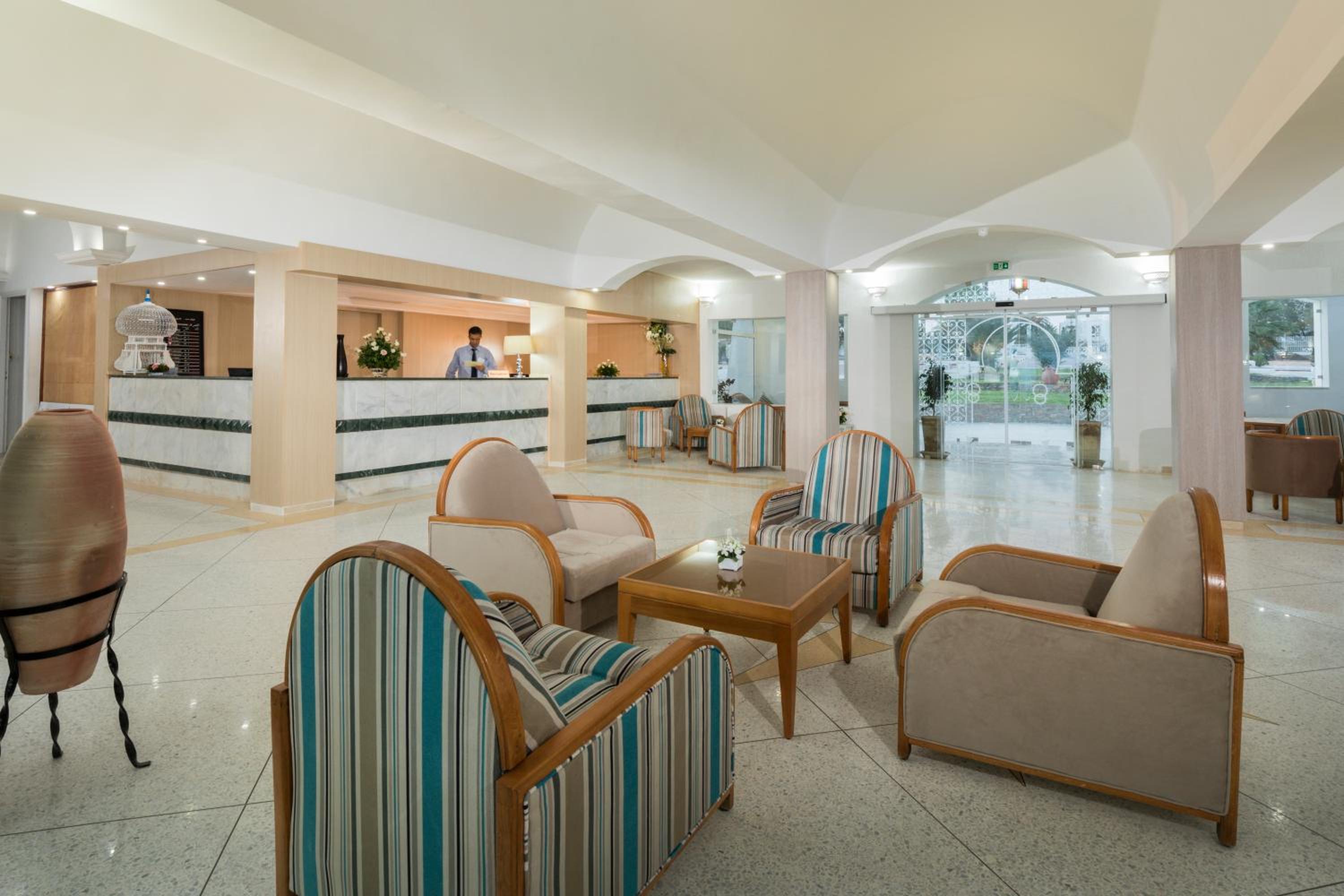 hotel reception