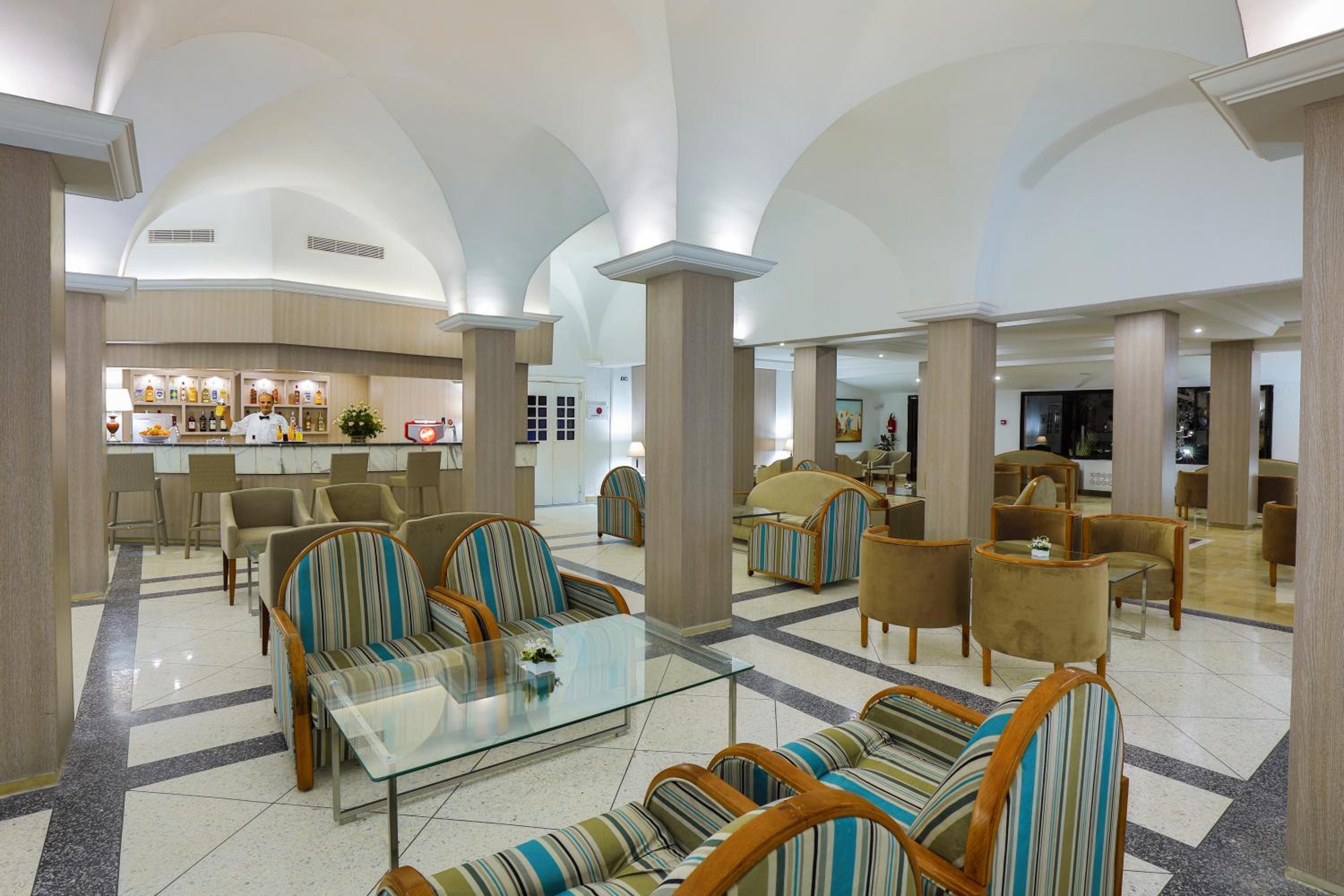 hotel reception