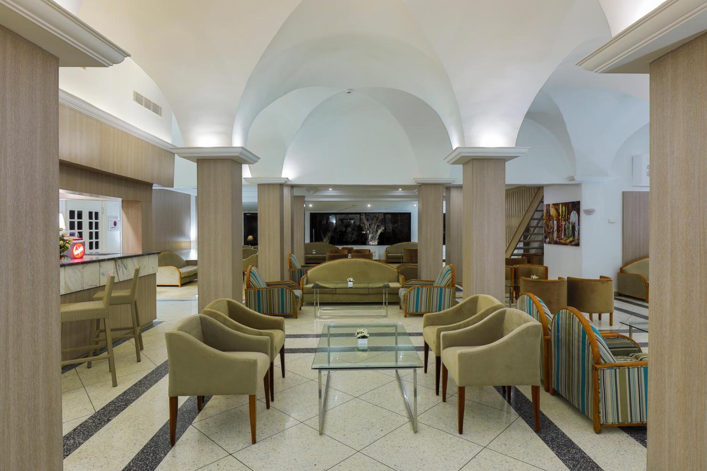 hotel reception