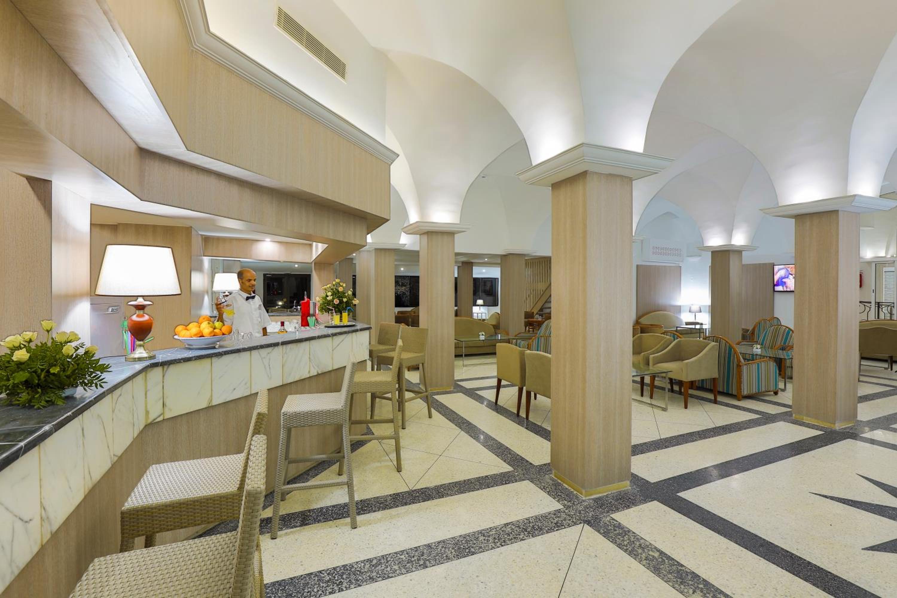 hotel reception
