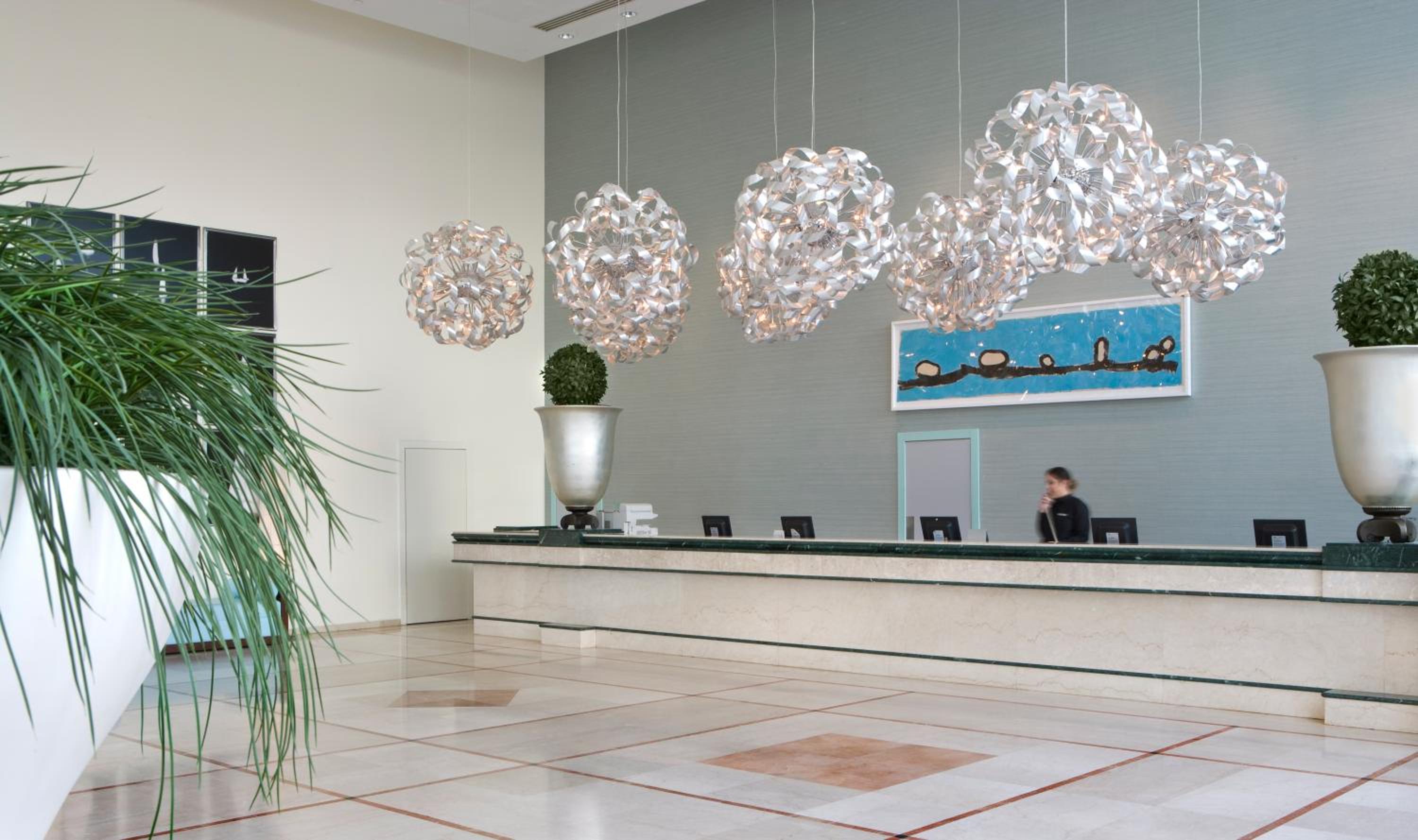 hotel reception