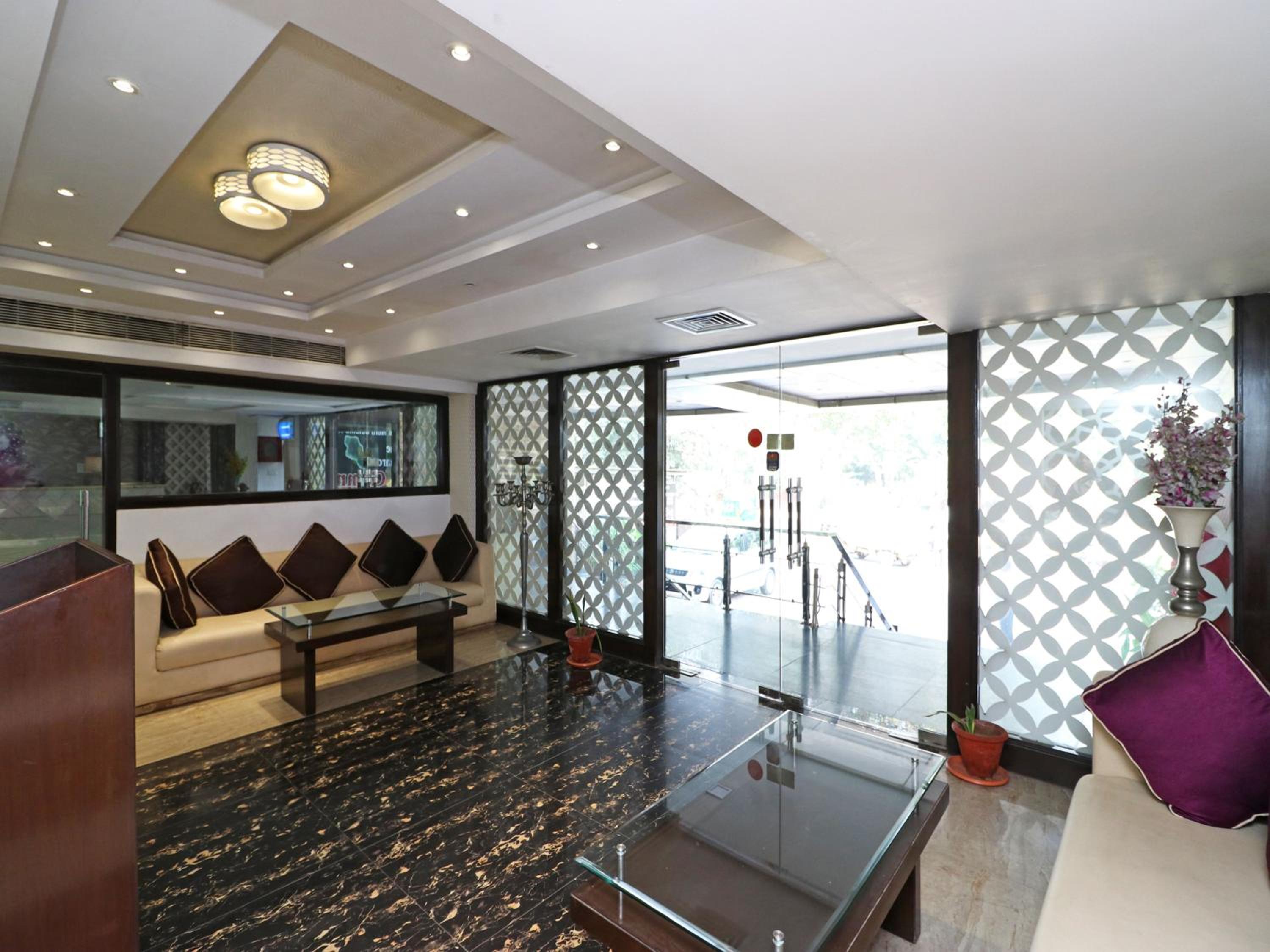 hotel reception
