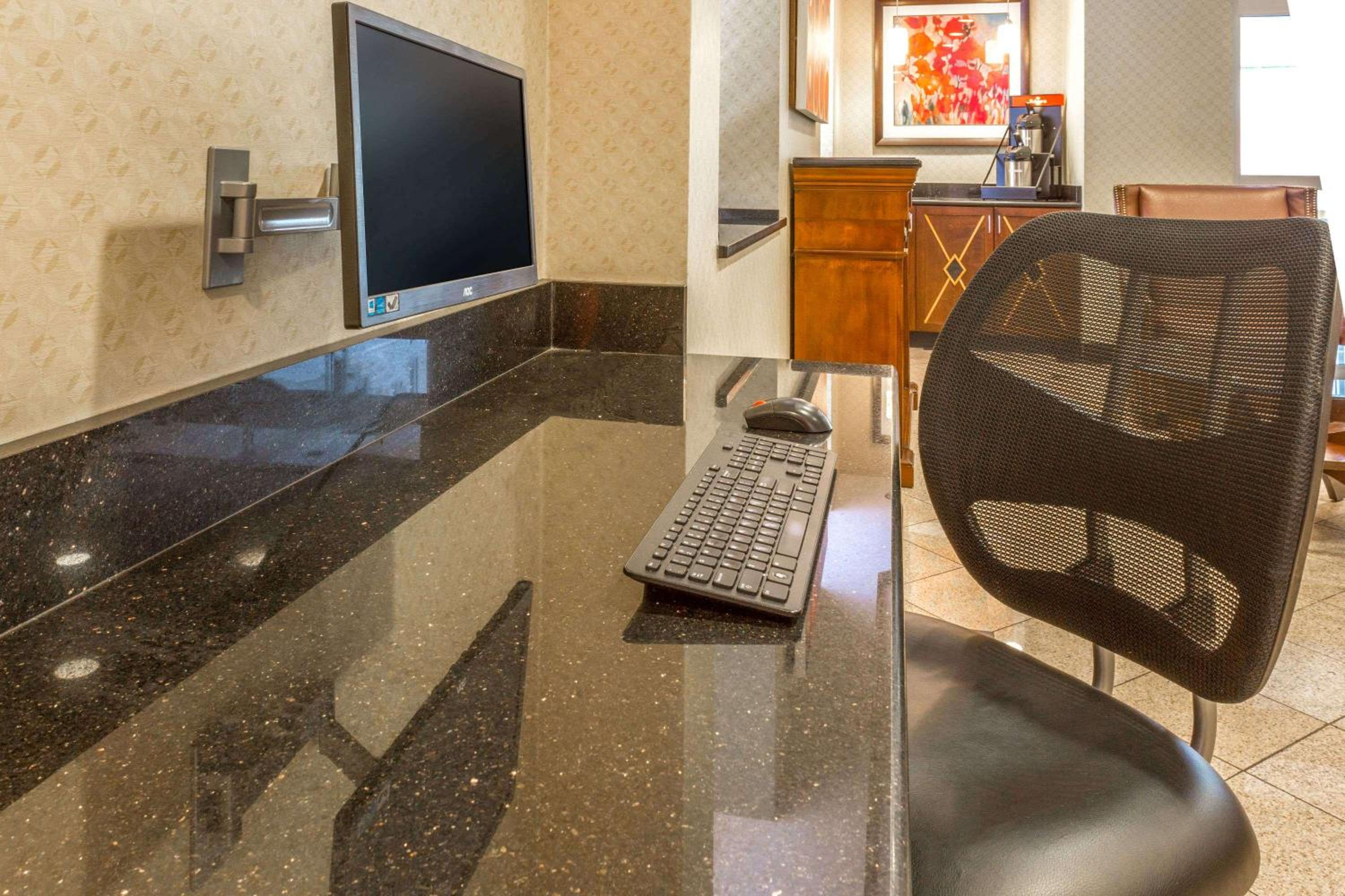 hotel reception