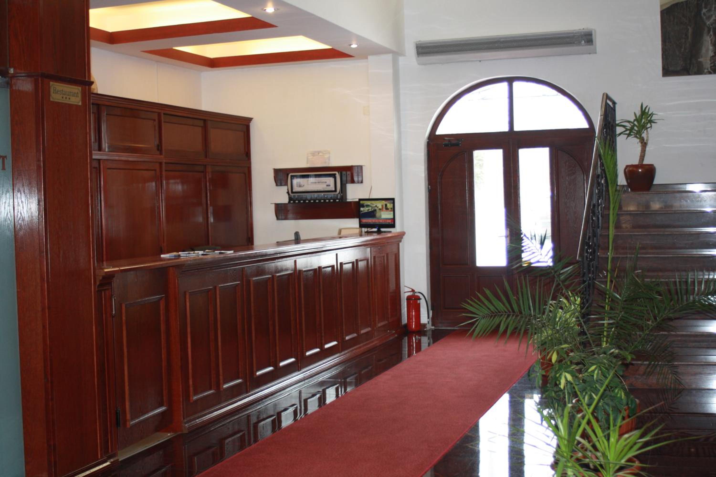 hotel reception
