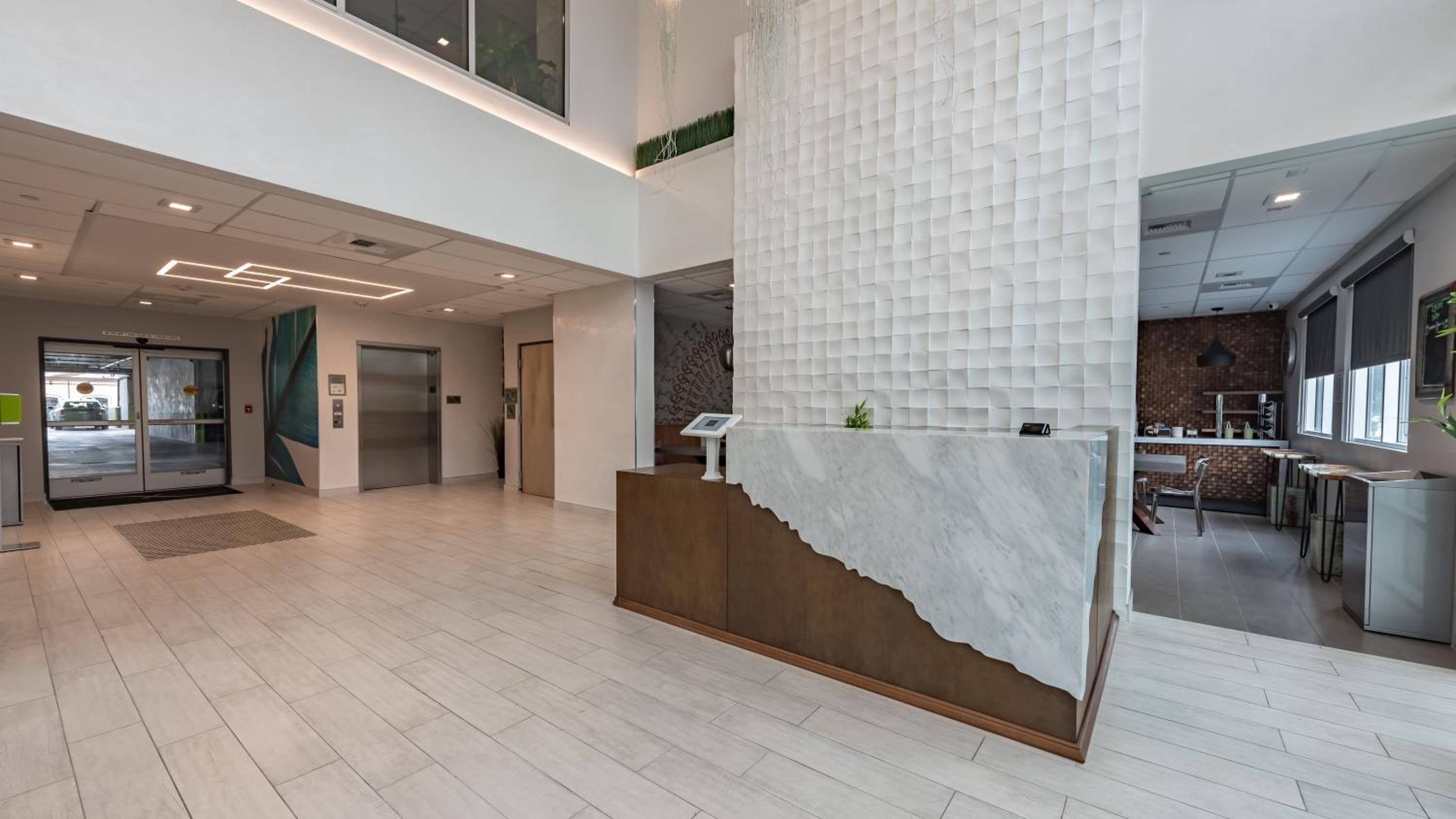 hotel reception