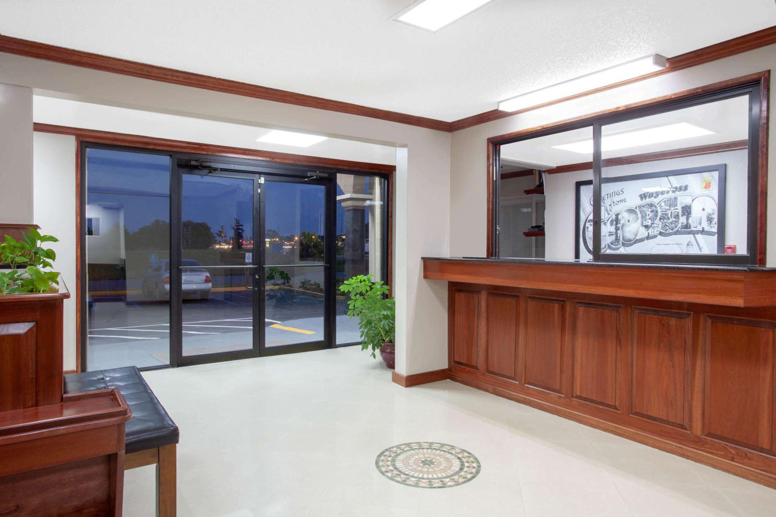 hotel reception