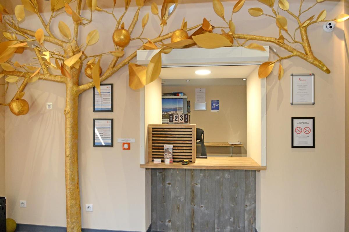 hotel reception