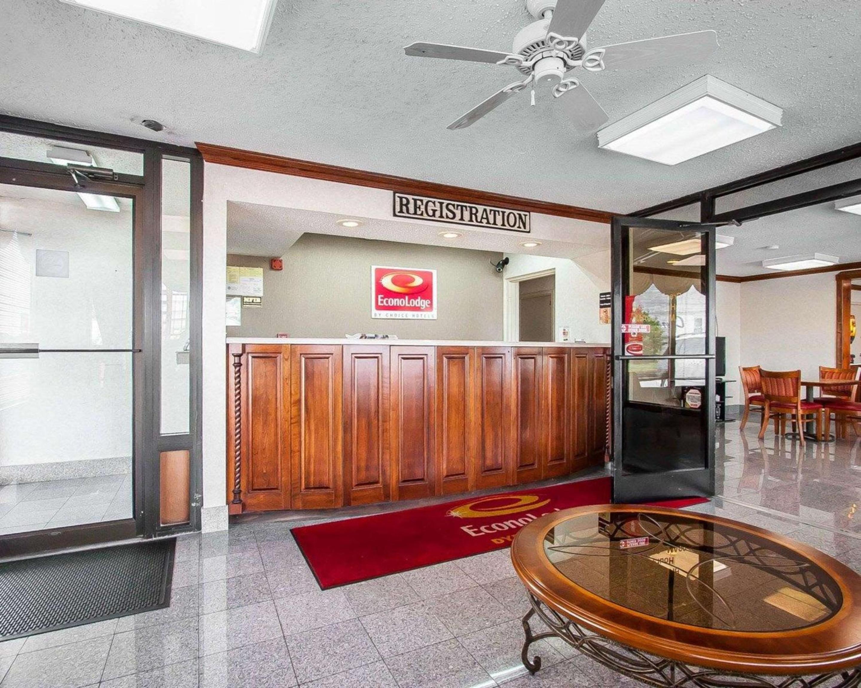 hotel reception