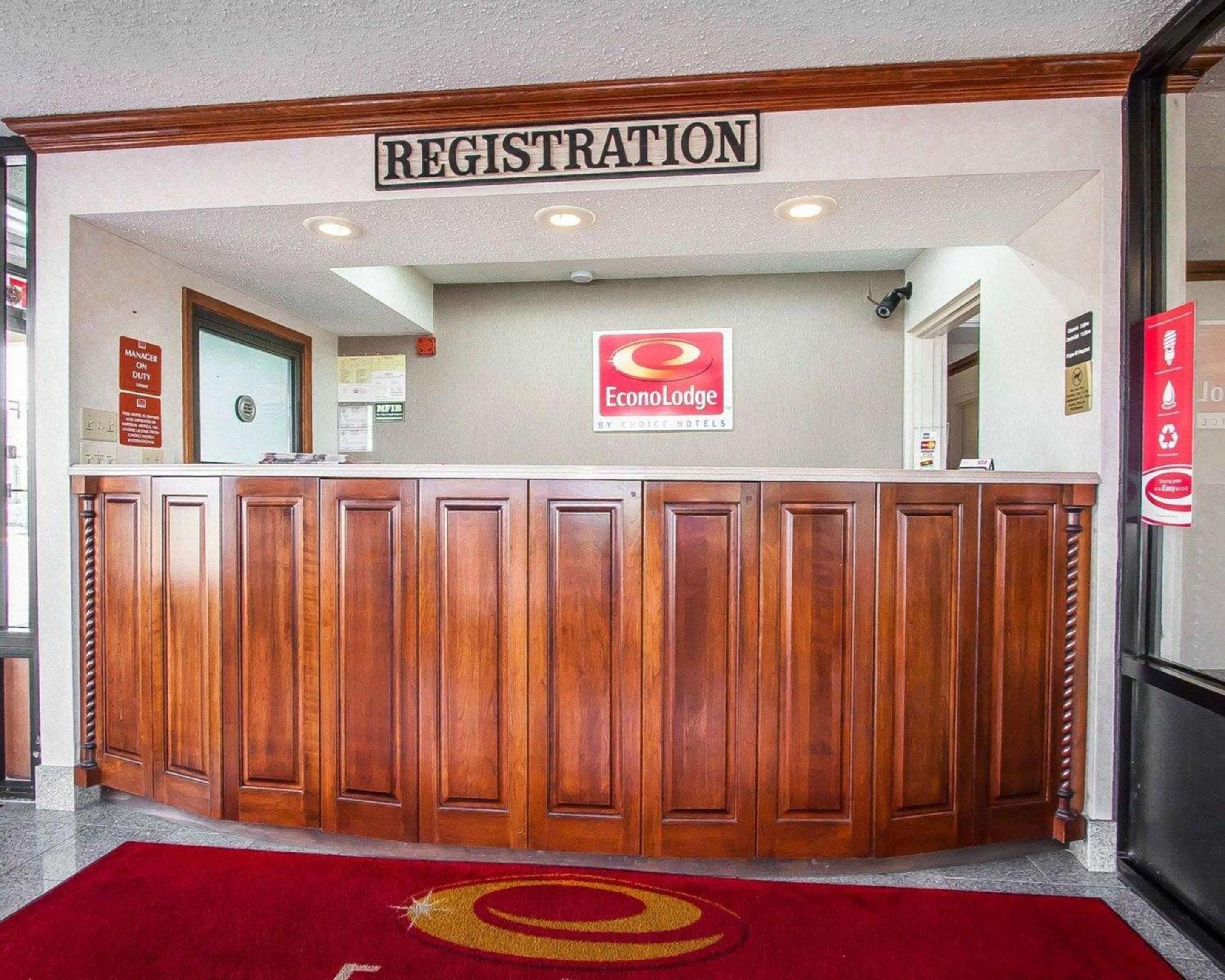hotel reception