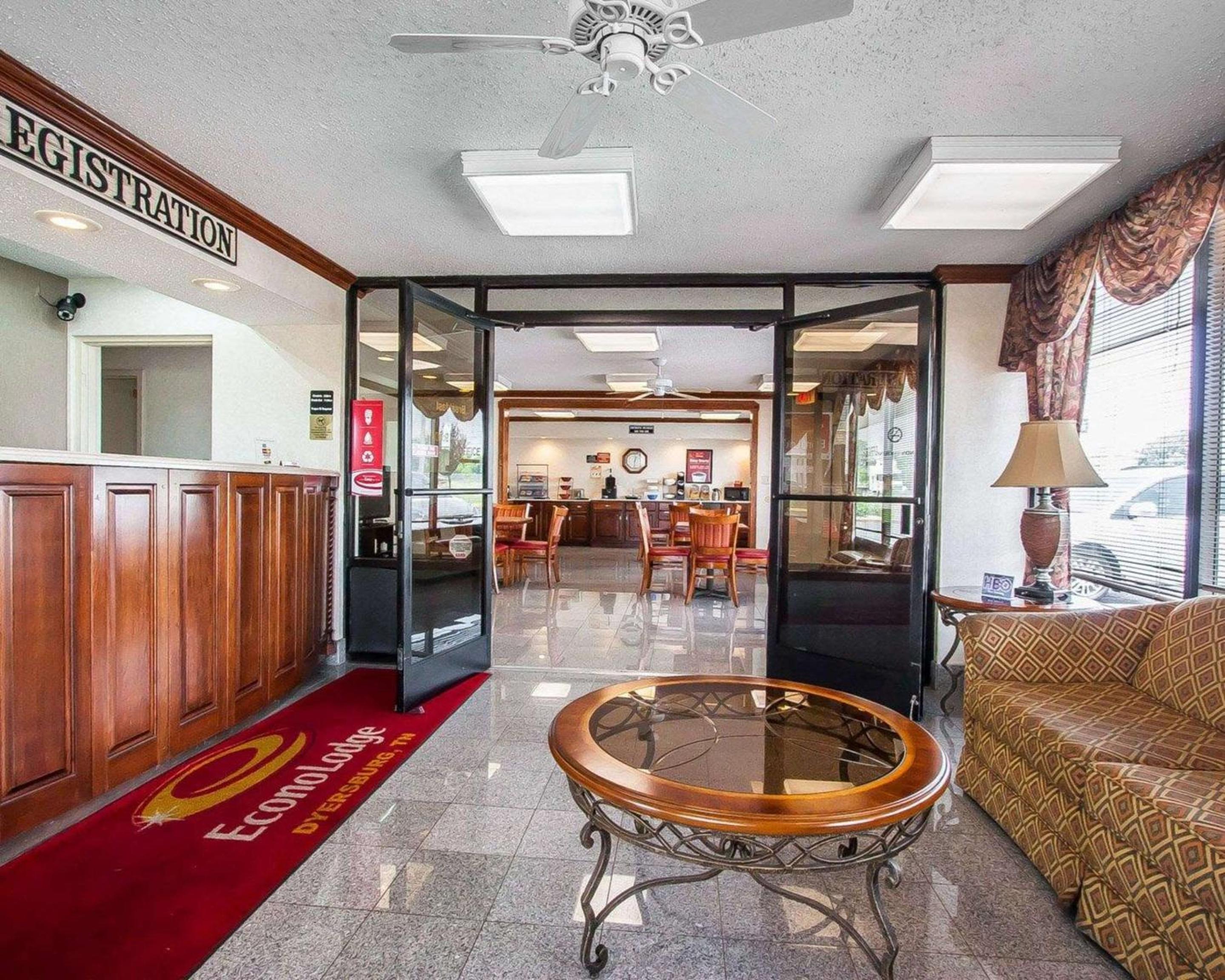 hotel reception