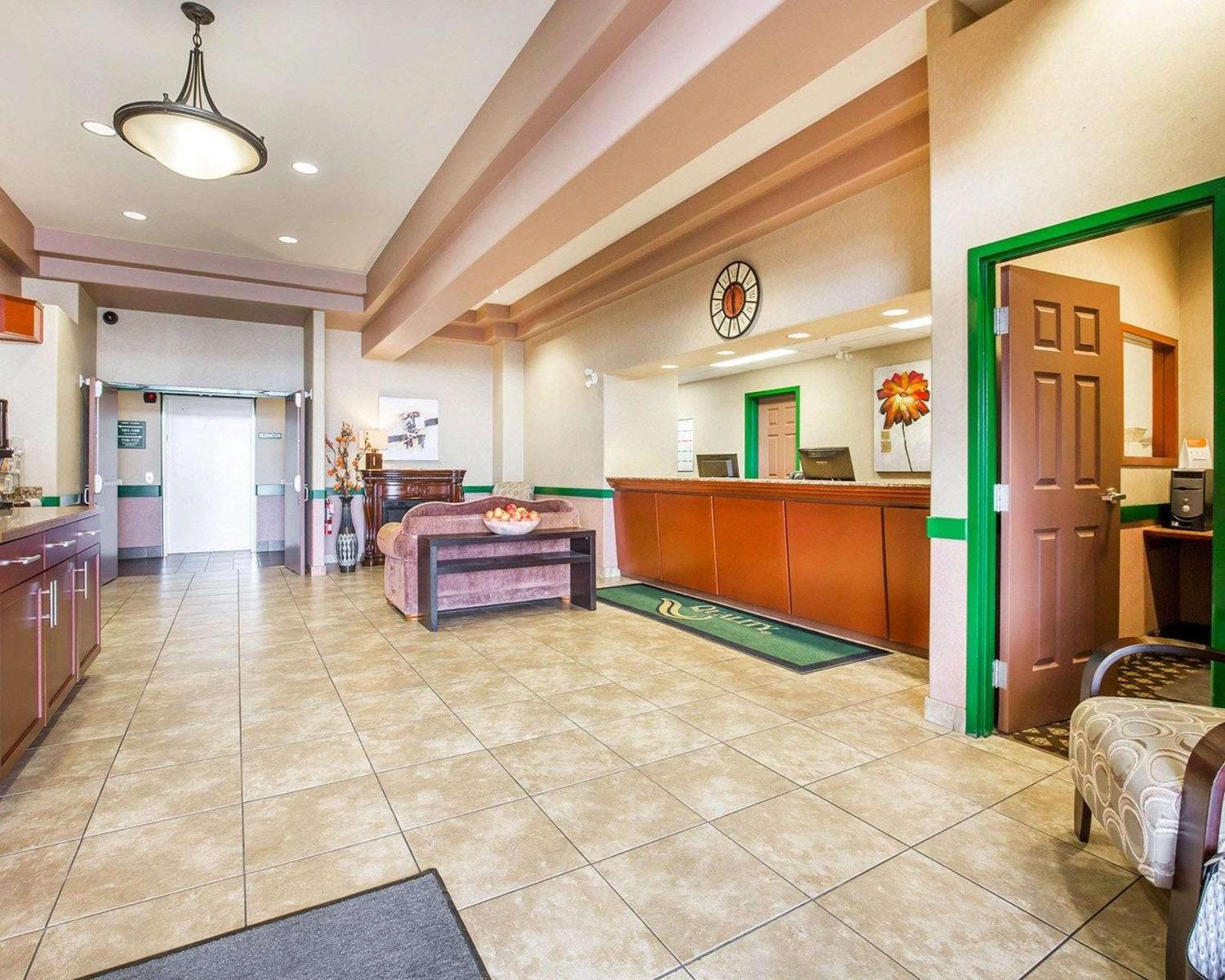 hotel reception