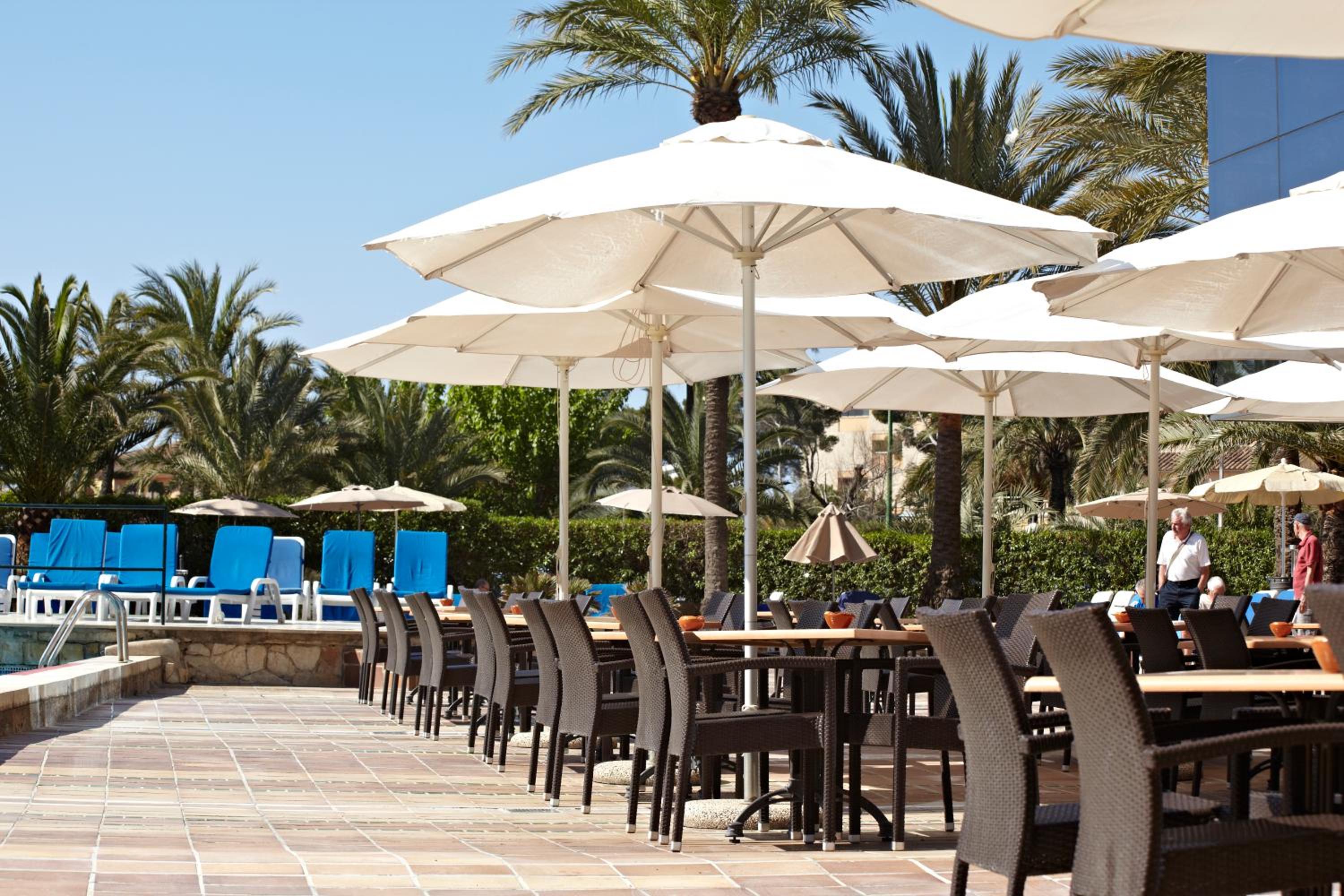outdoor BBQ area