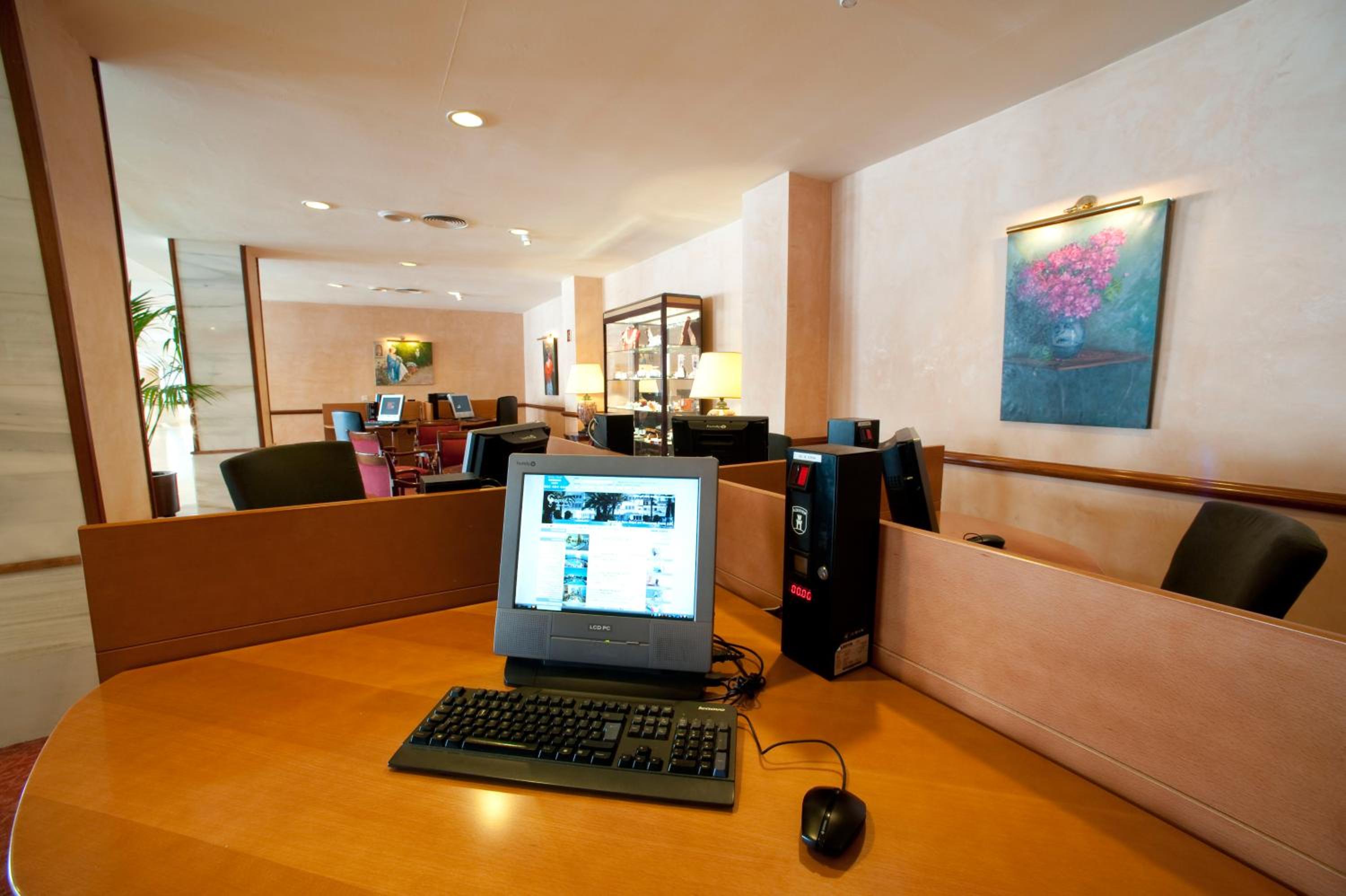 hotel reception