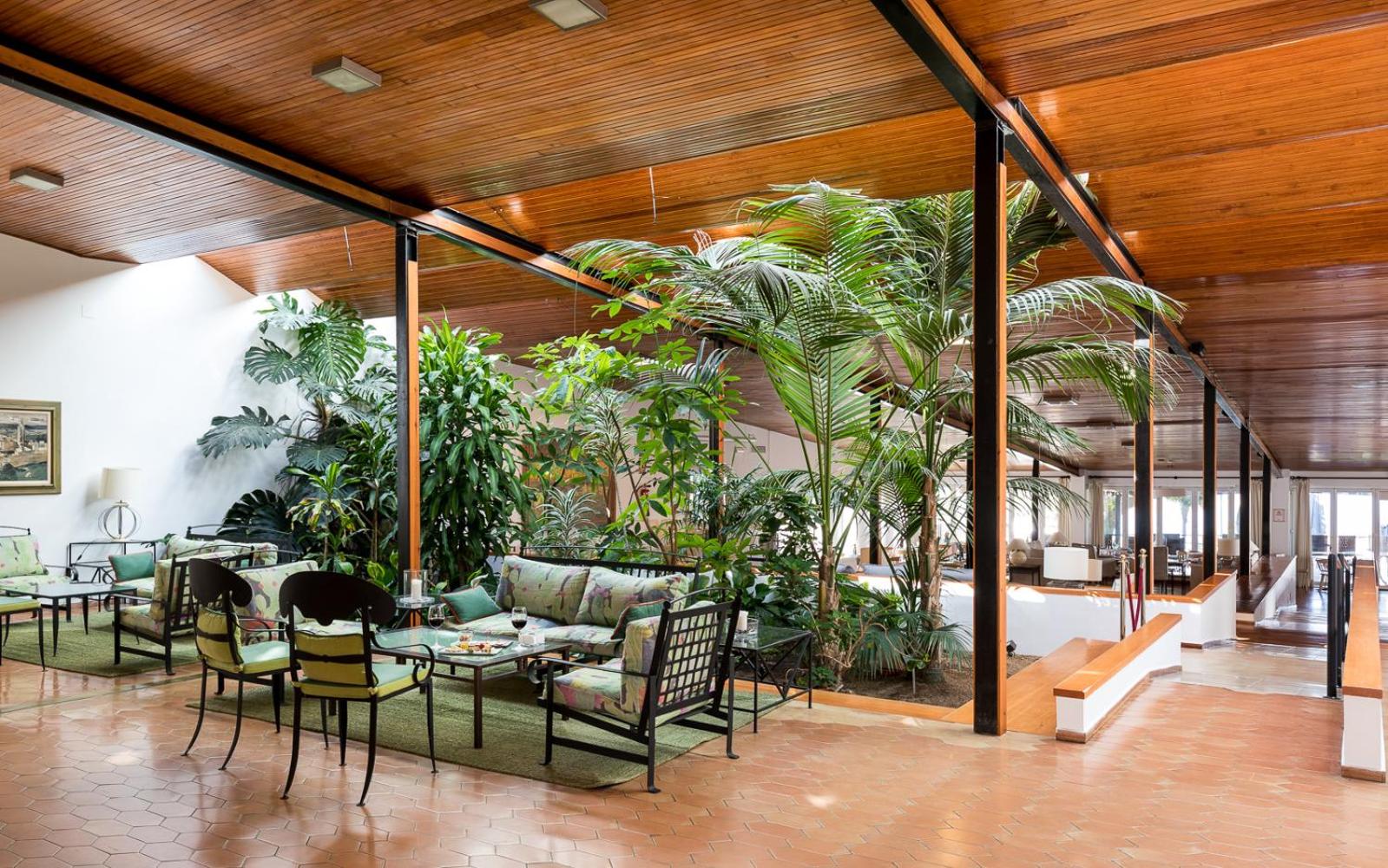 outdoor BBQ area