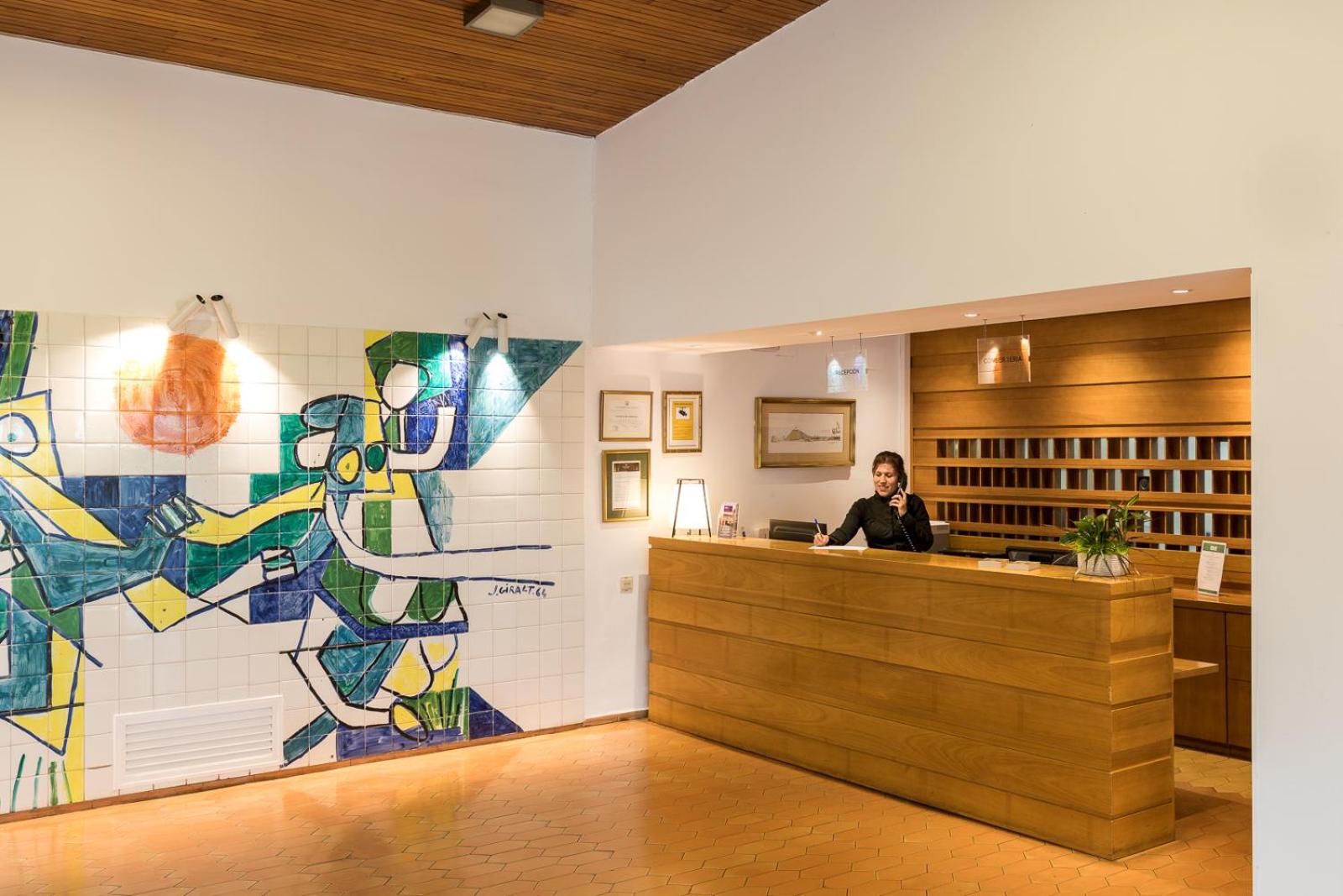 hotel reception