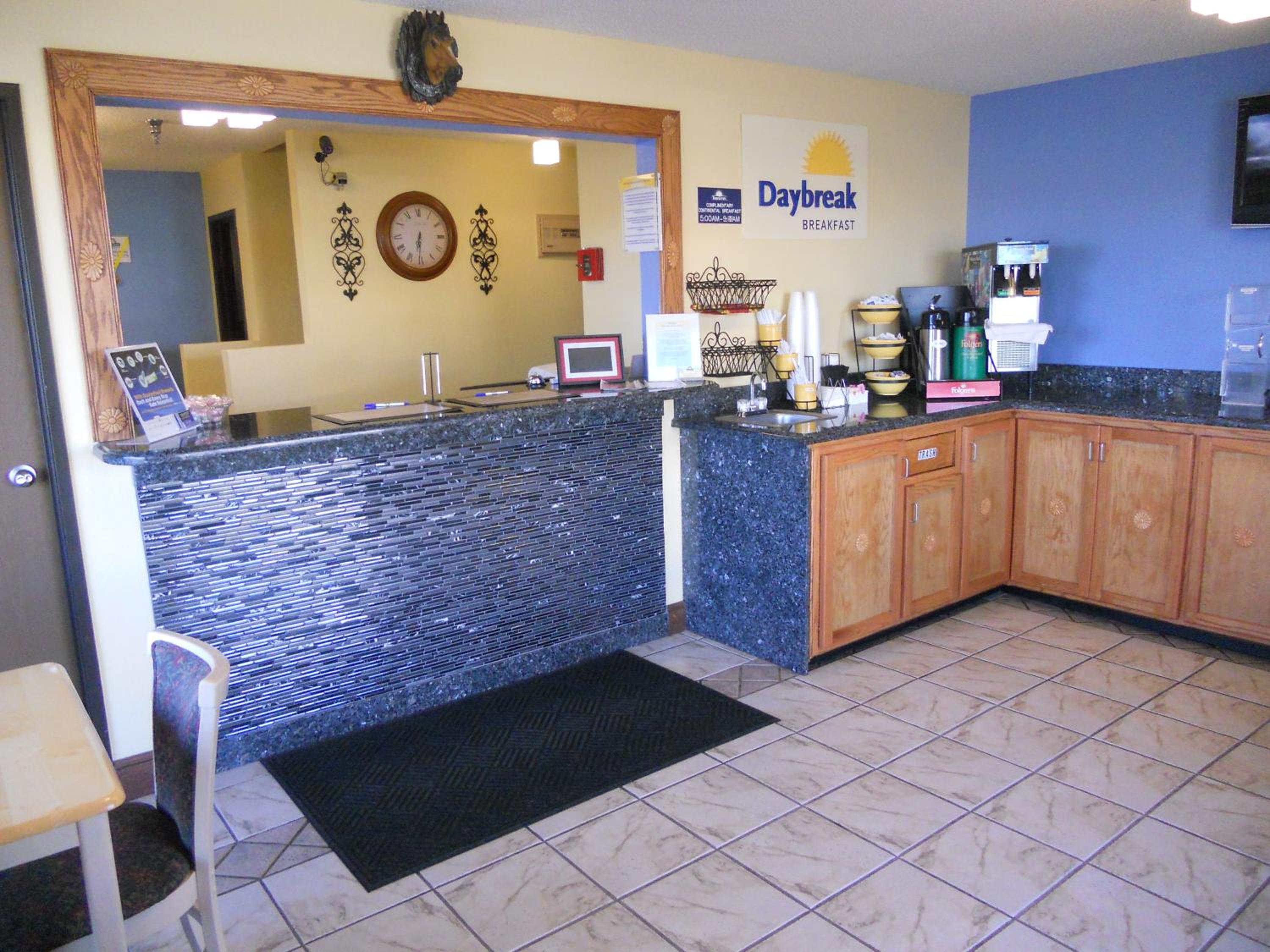 hotel reception