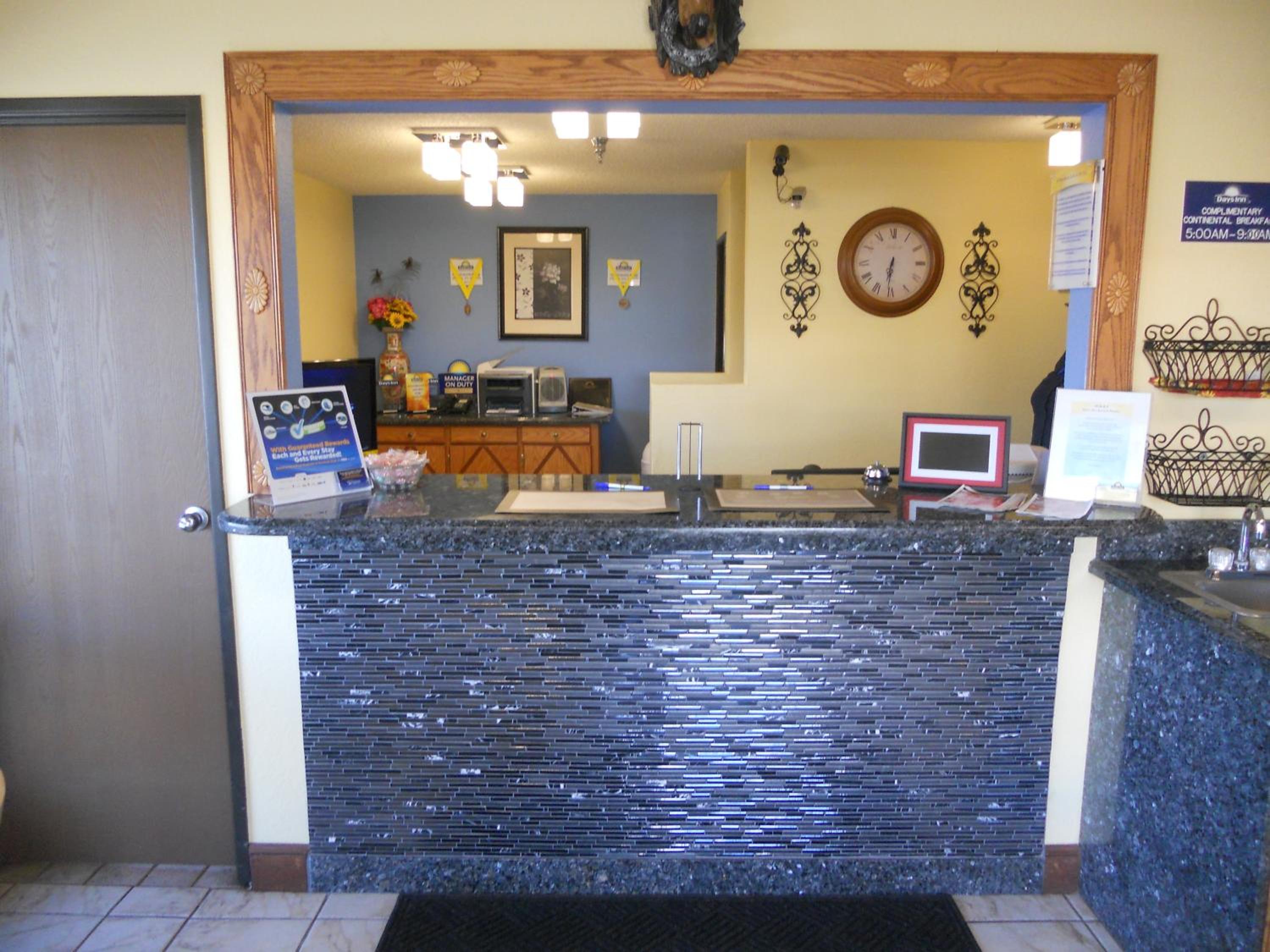 hotel reception