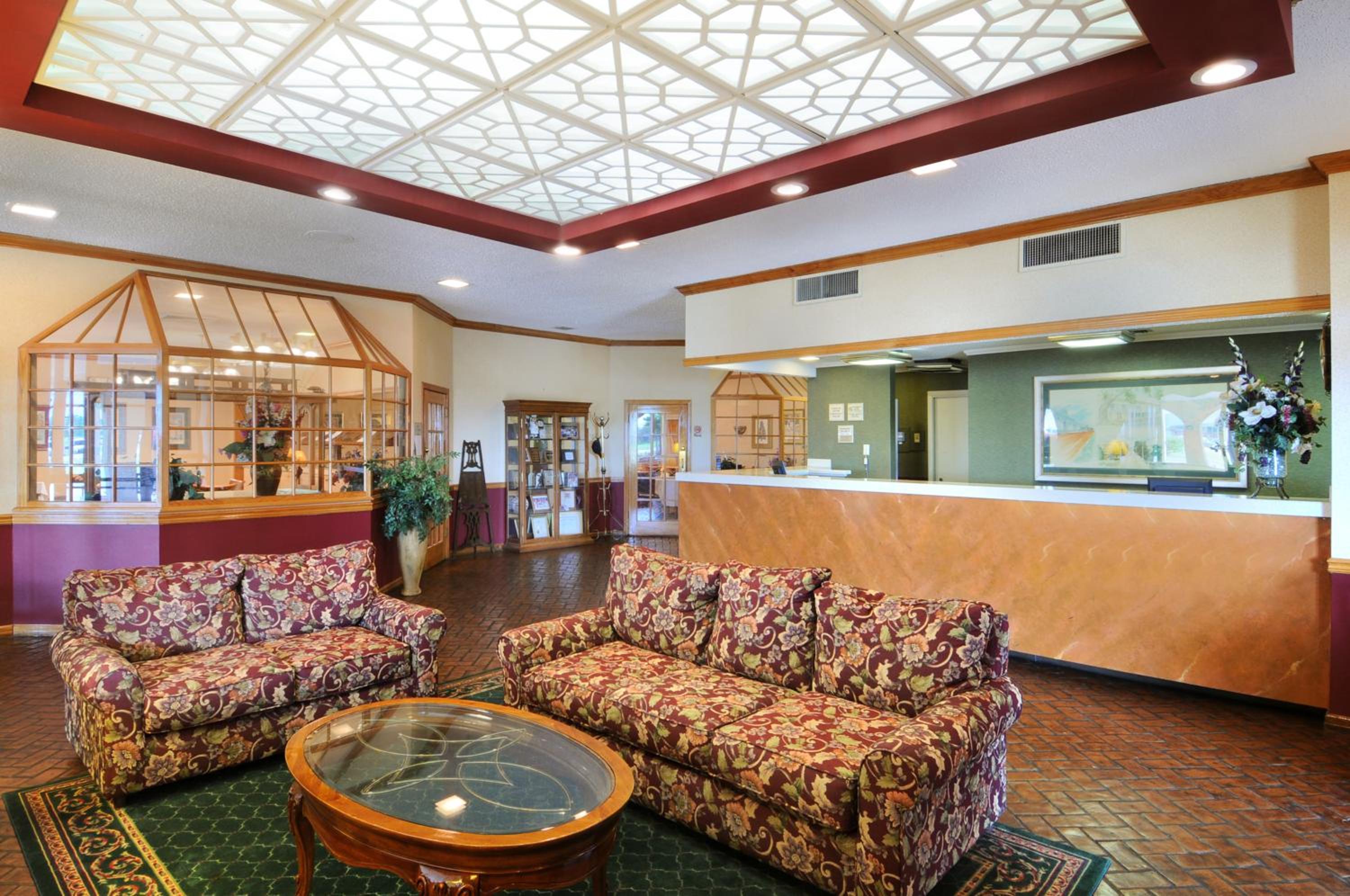 hotel reception