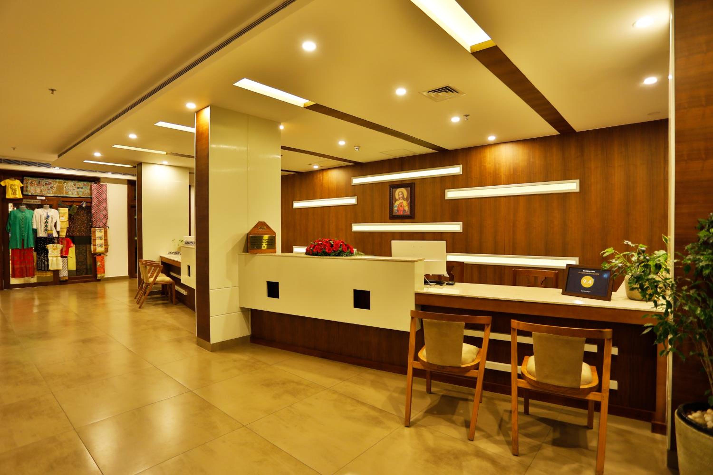 hotel reception