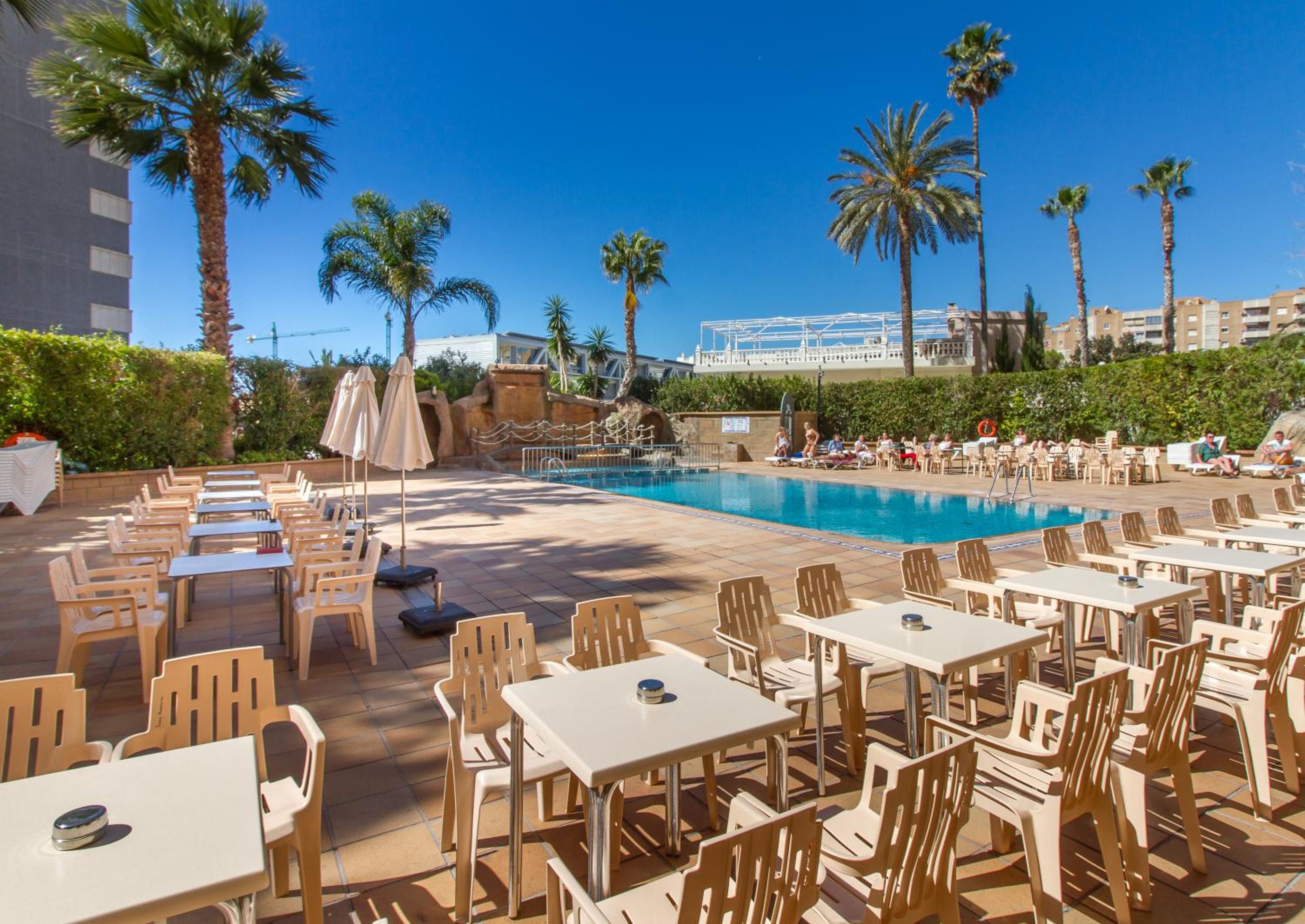 outdoor BBQ area