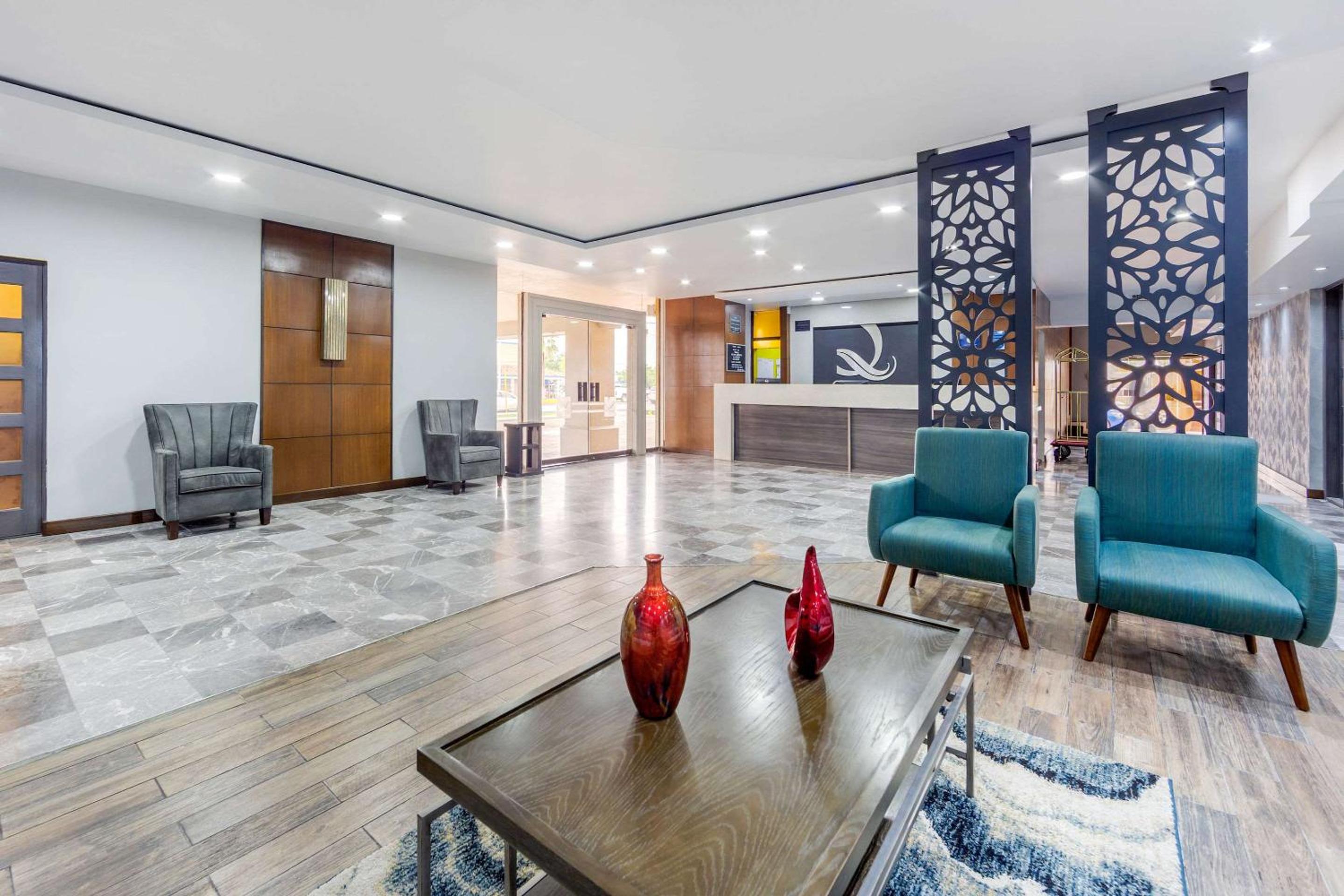 hotel reception