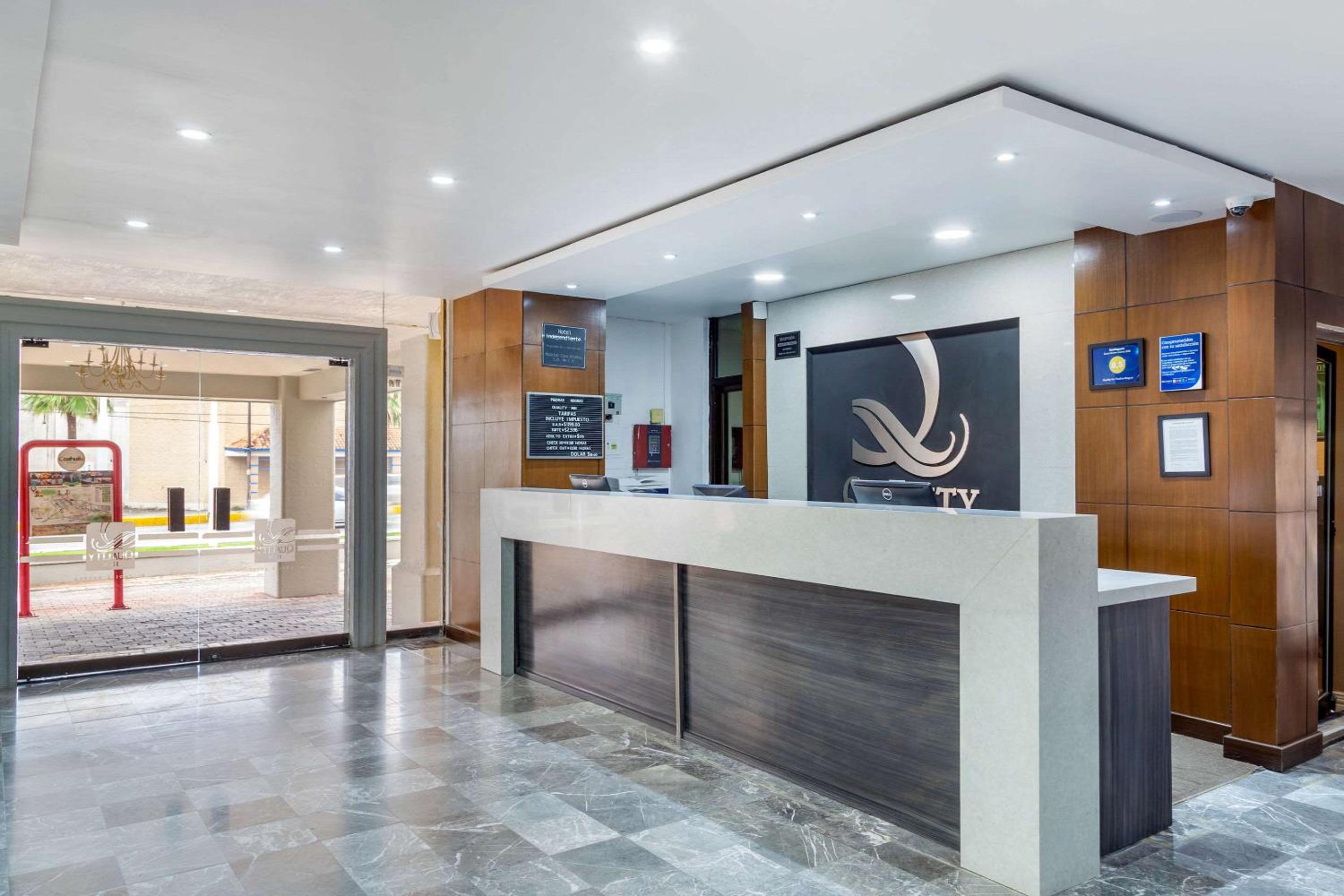 hotel reception