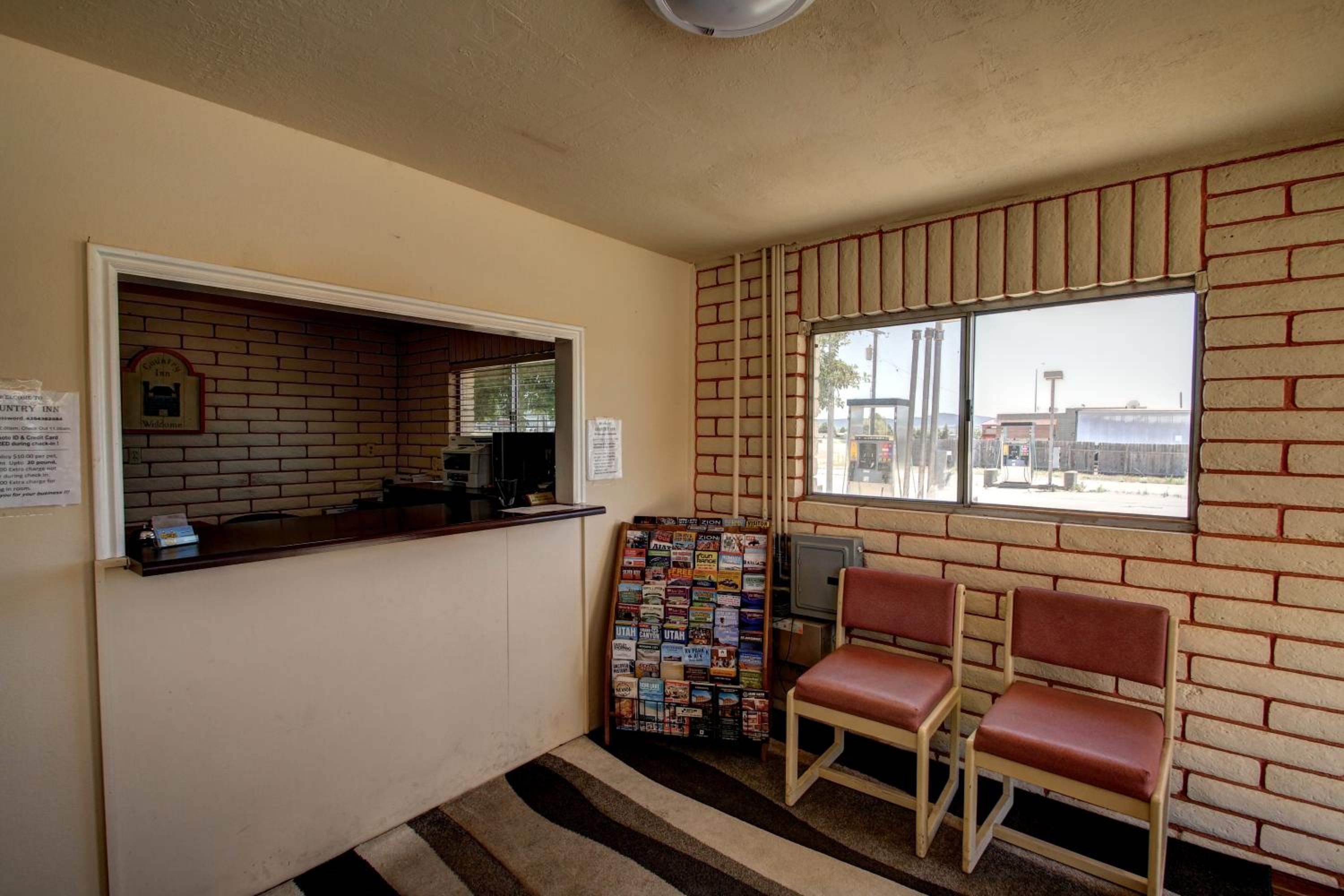 hotel reception