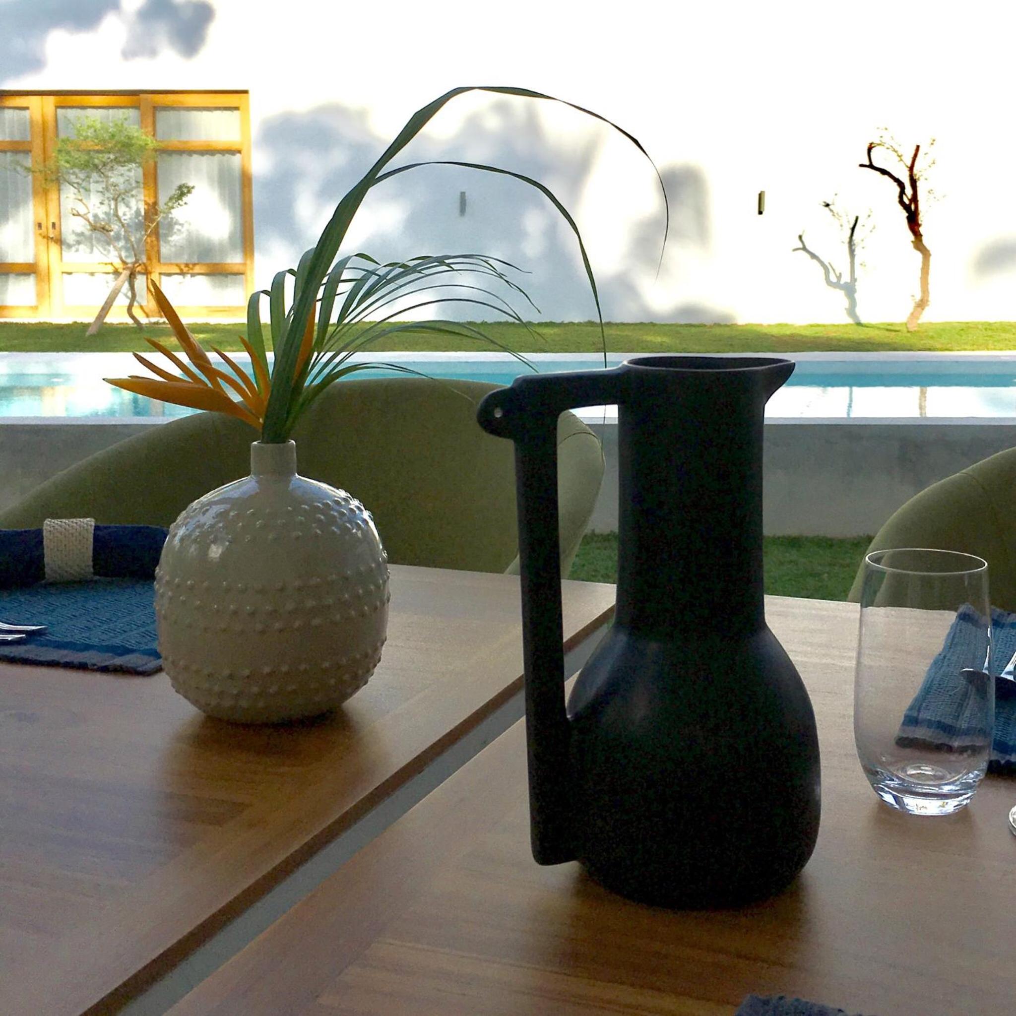 outdoor BBQ area