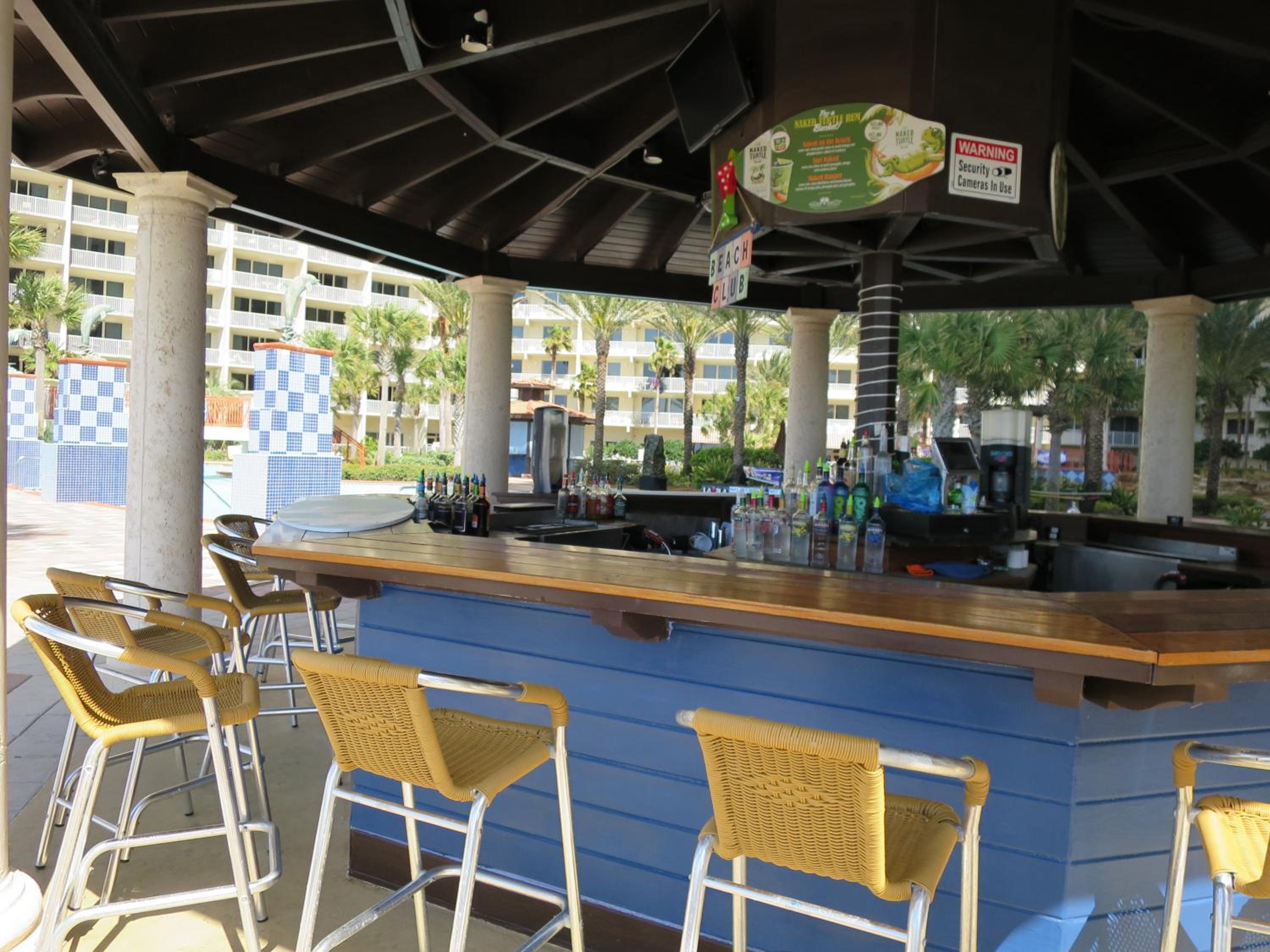 outdoor BBQ area