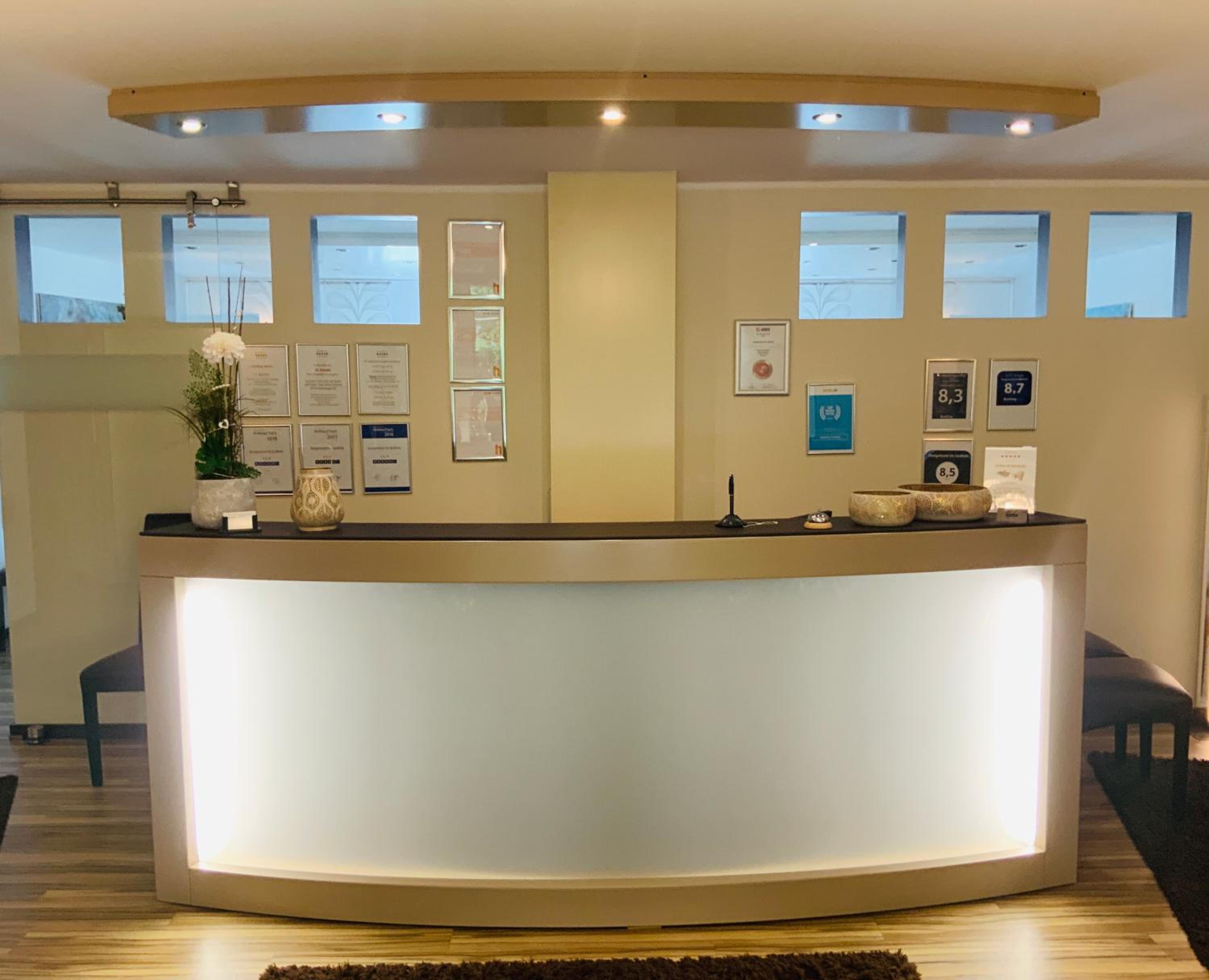 hotel reception