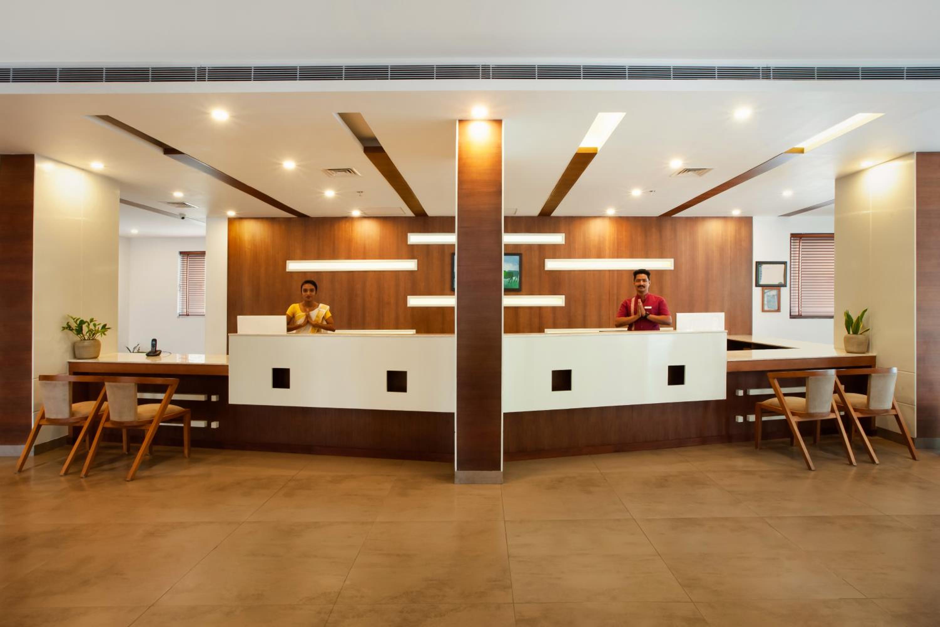 hotel reception