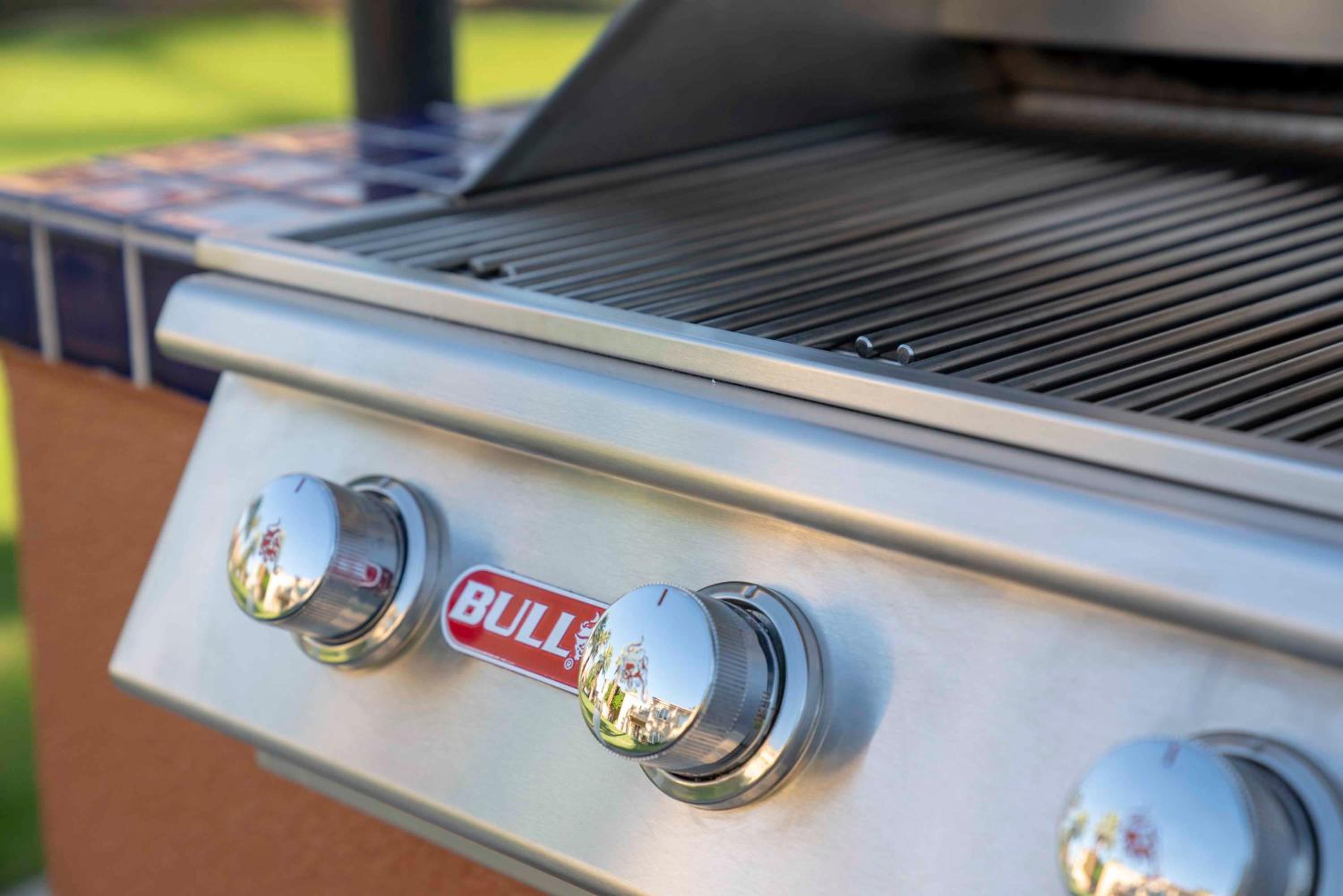 outdoor BBQ area