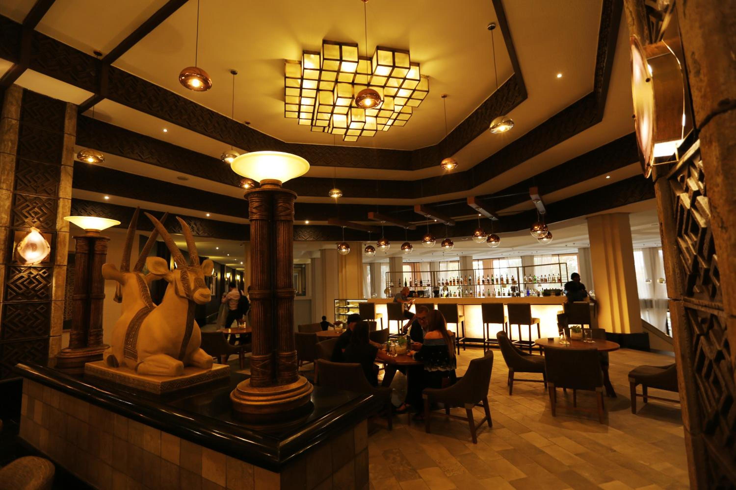 hotel reception