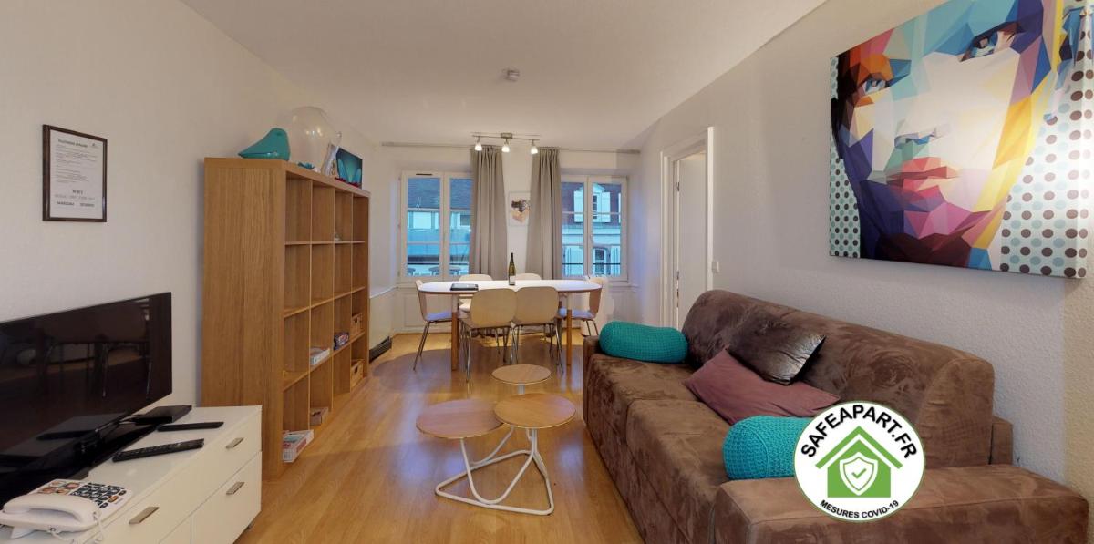 70 m² Strasbourg Appart city center