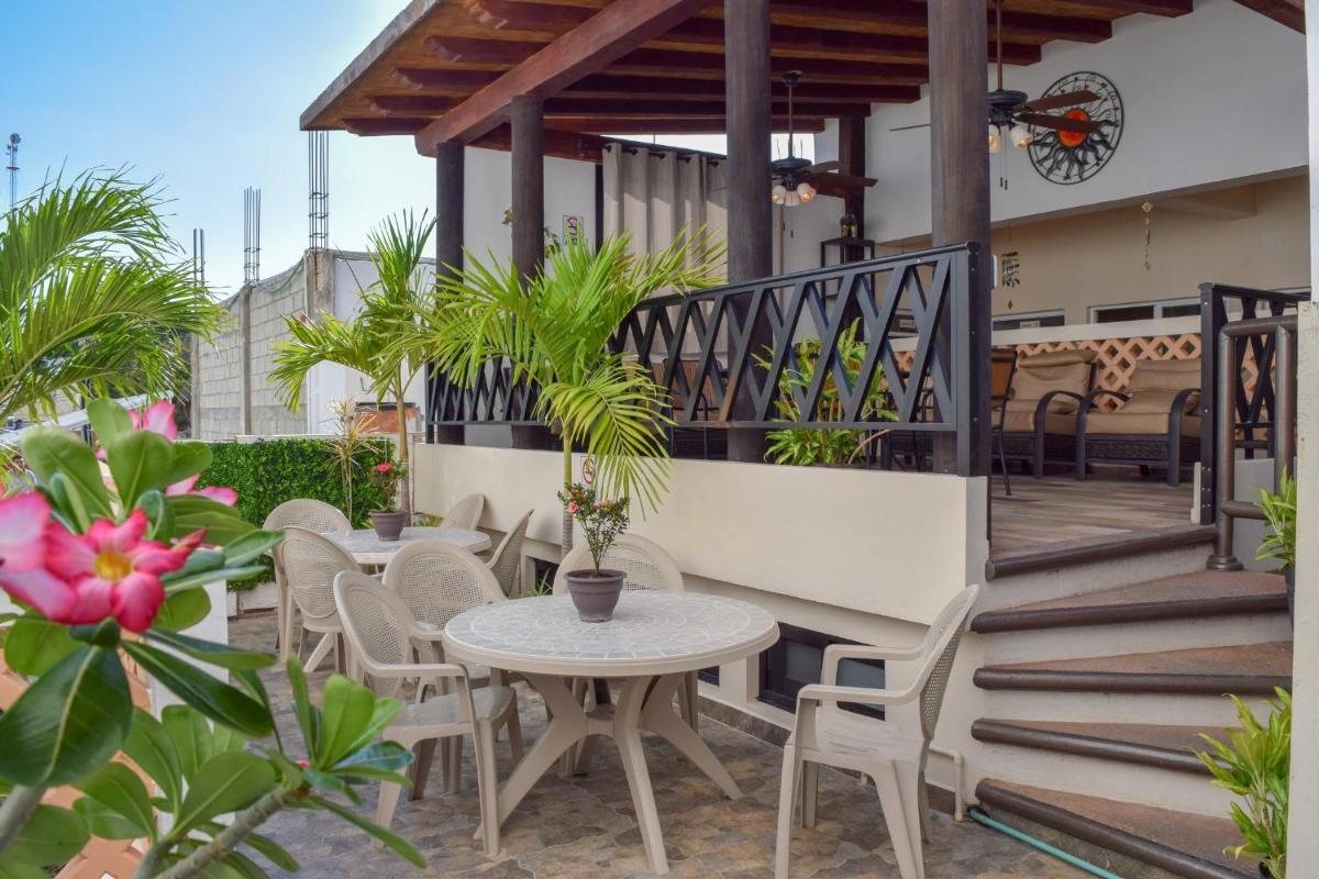 outdoor BBQ area