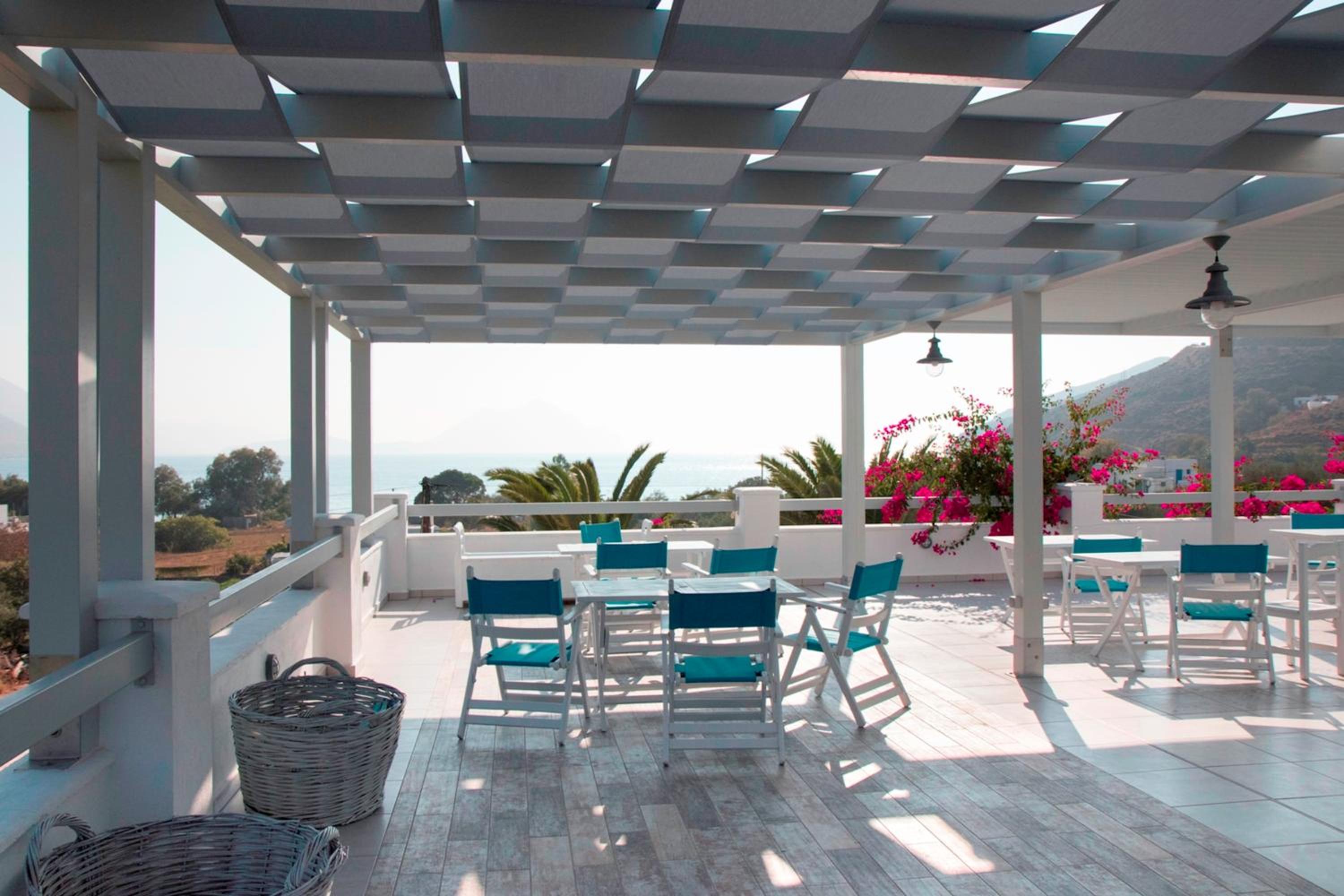 outdoor BBQ area