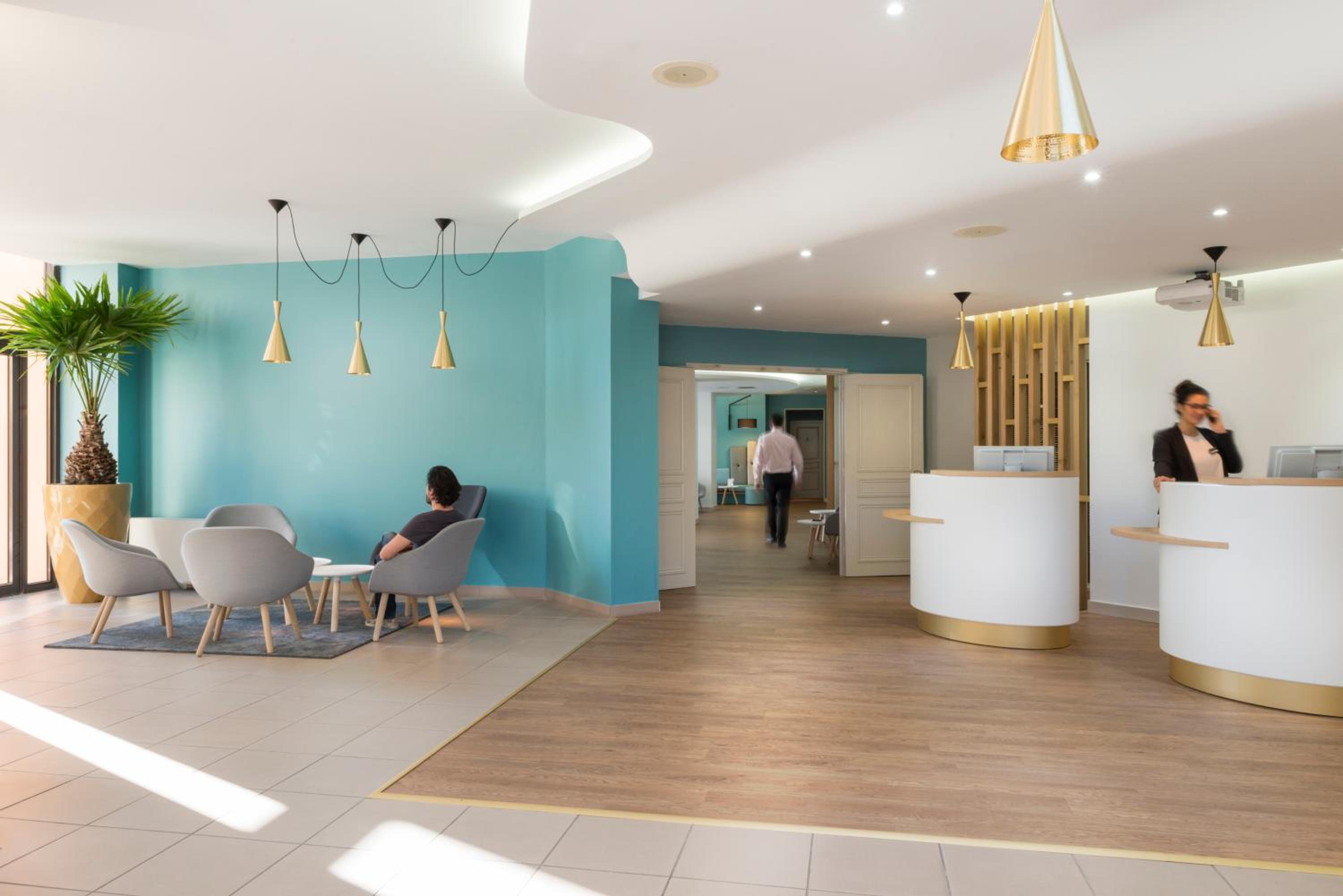 hotel reception