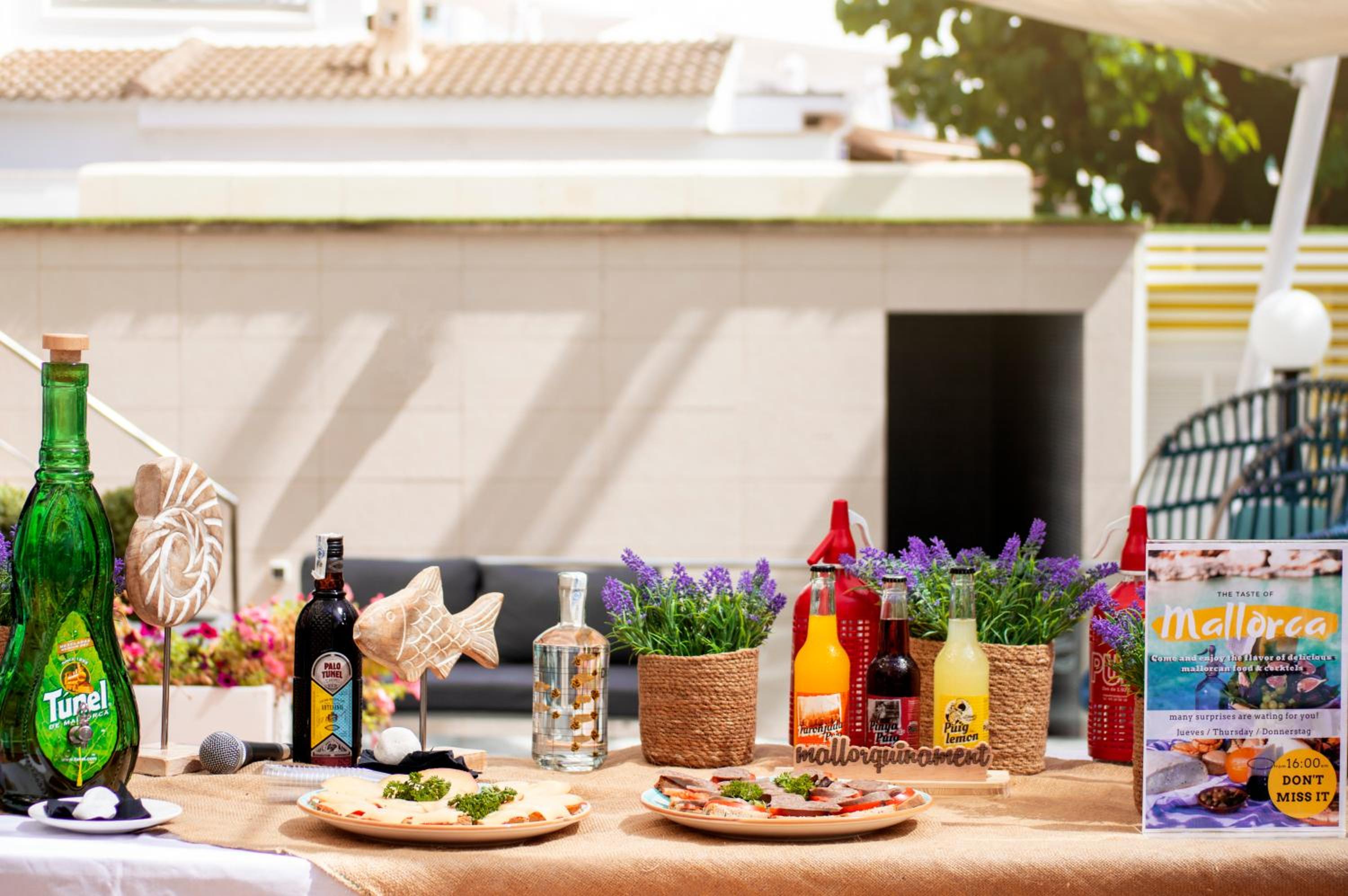 outdoor BBQ area