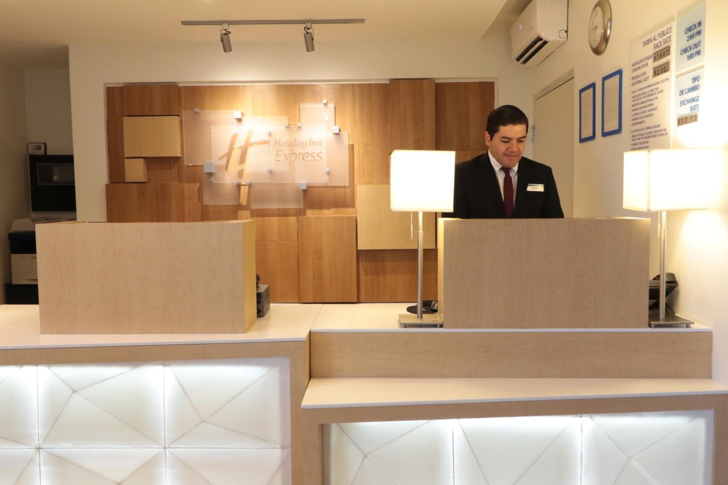 hotel reception