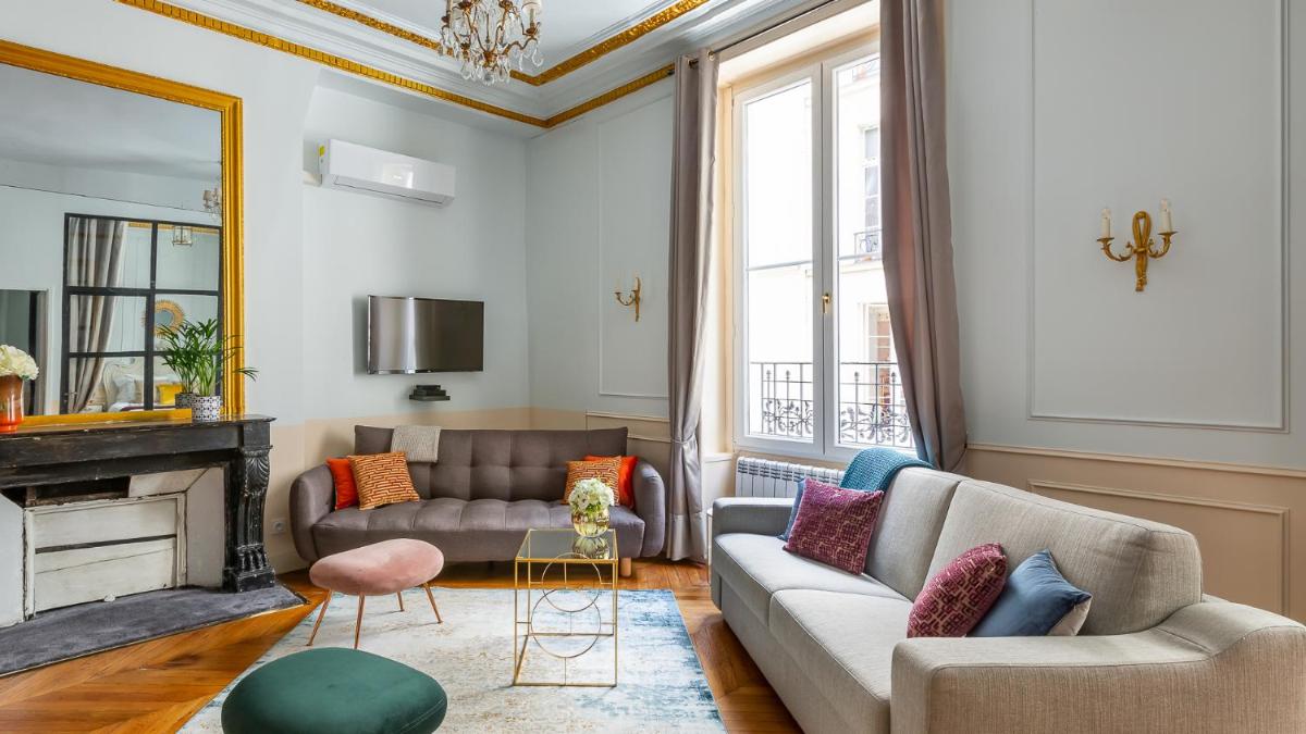 Luxury 3 Bedroom 2 Bathroom - AC - Louvre & Marais