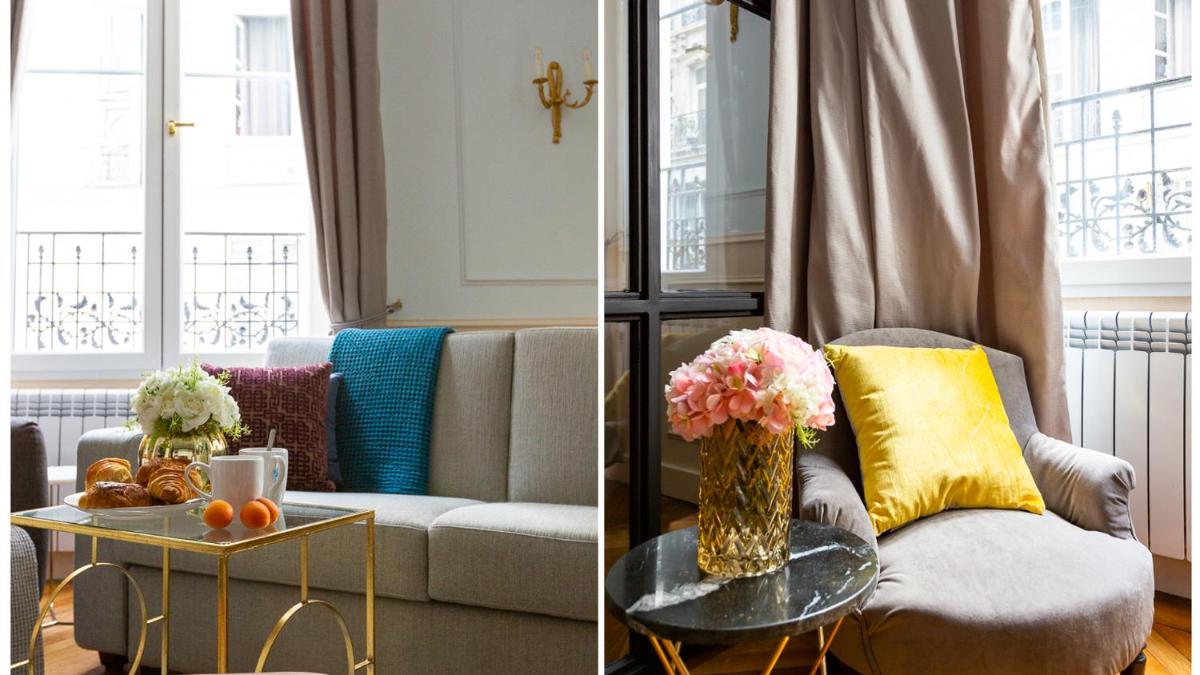 Luxury 3 Bedroom 2 Bathroom - AC - Louvre & Marais