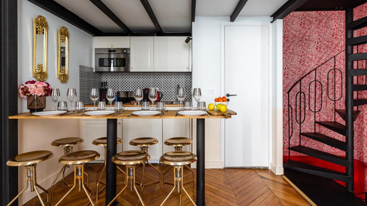 Luxury 3 Bedroom 2 Bathroom - AC - Louvre & Marais