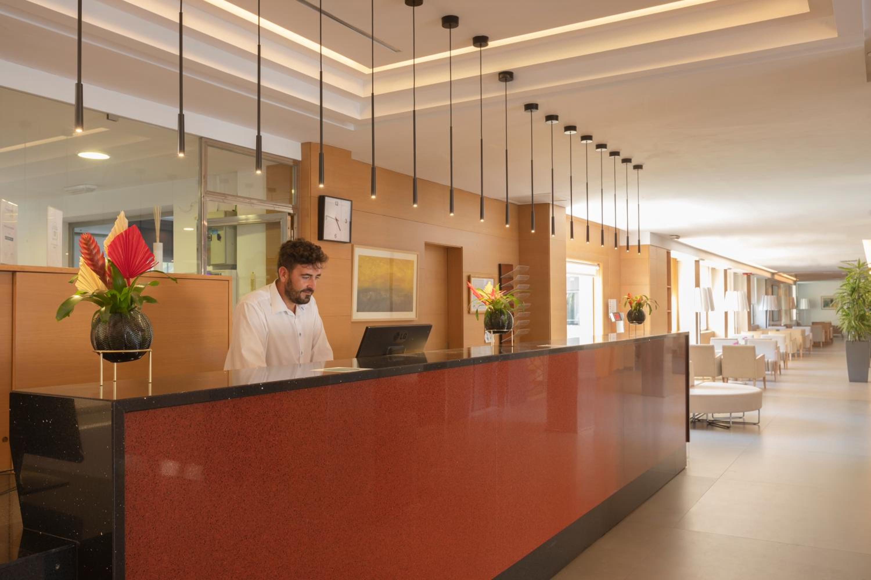 hotel reception