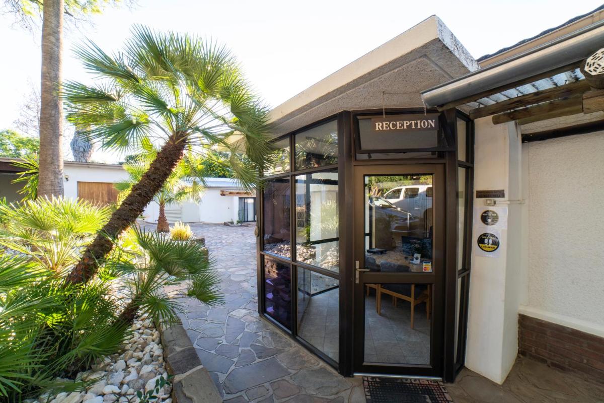 outdoor BBQ area