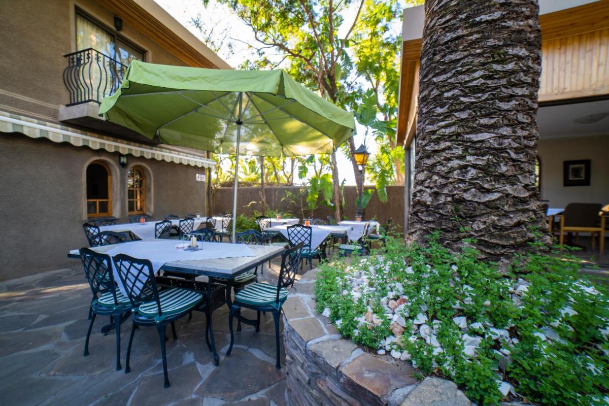 outdoor BBQ area