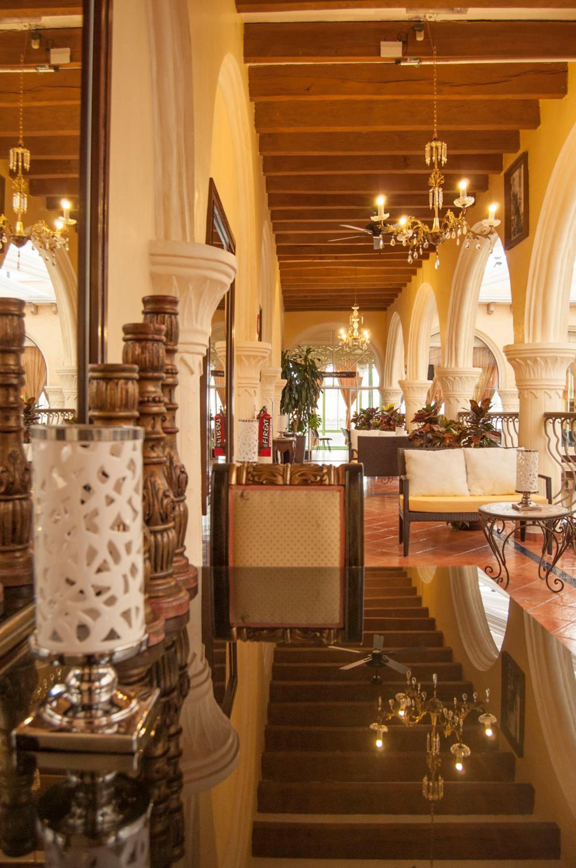 hotel reception