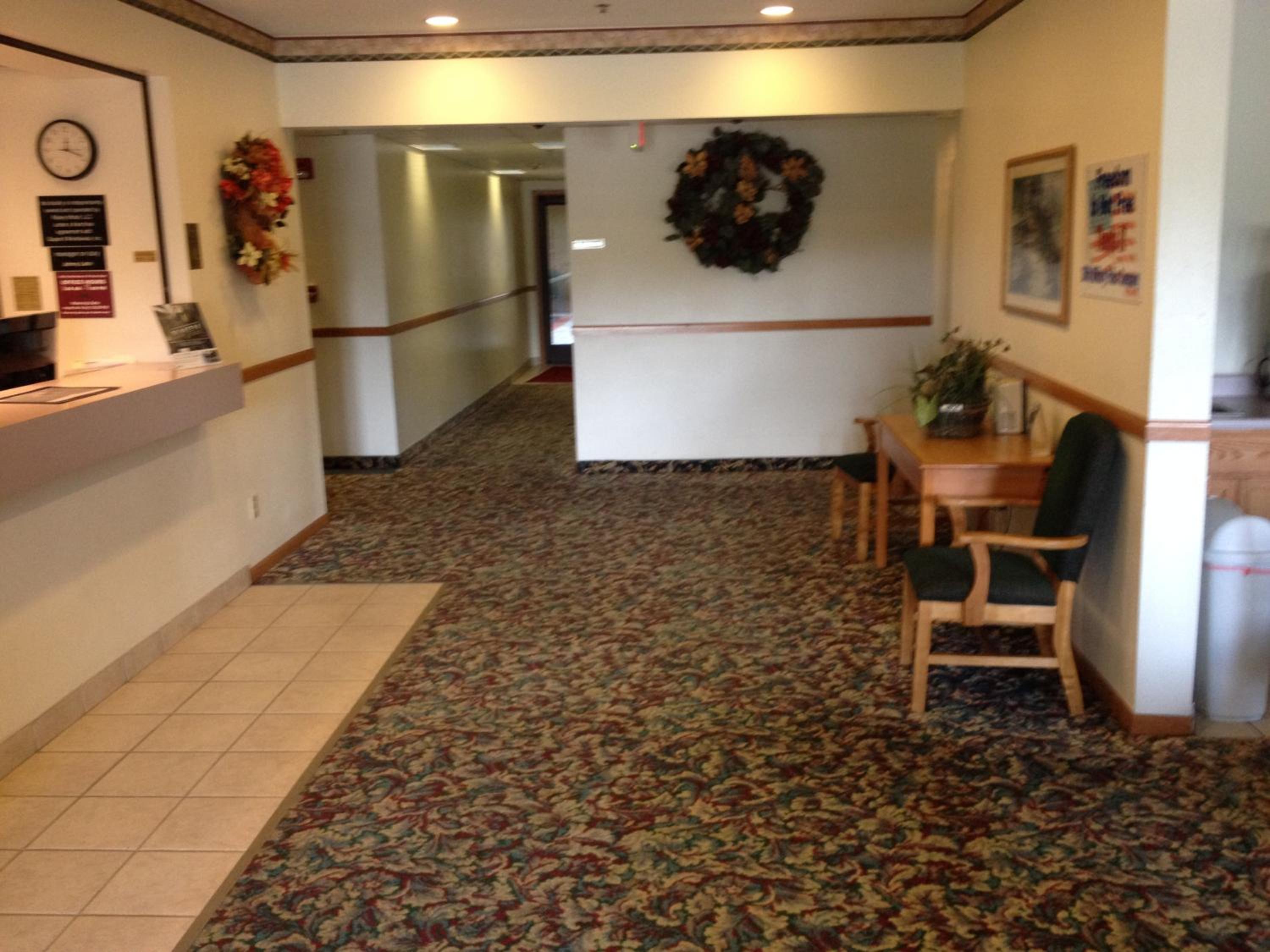 hotel reception